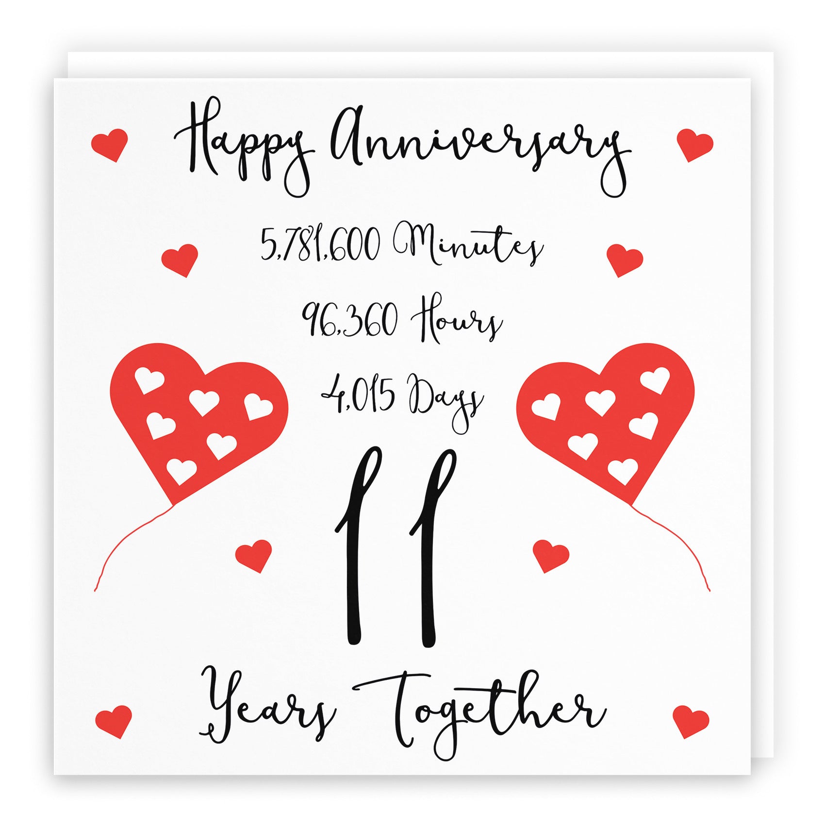 11th Anniversary Card Timeless - Default Title (B098FFRSF2)