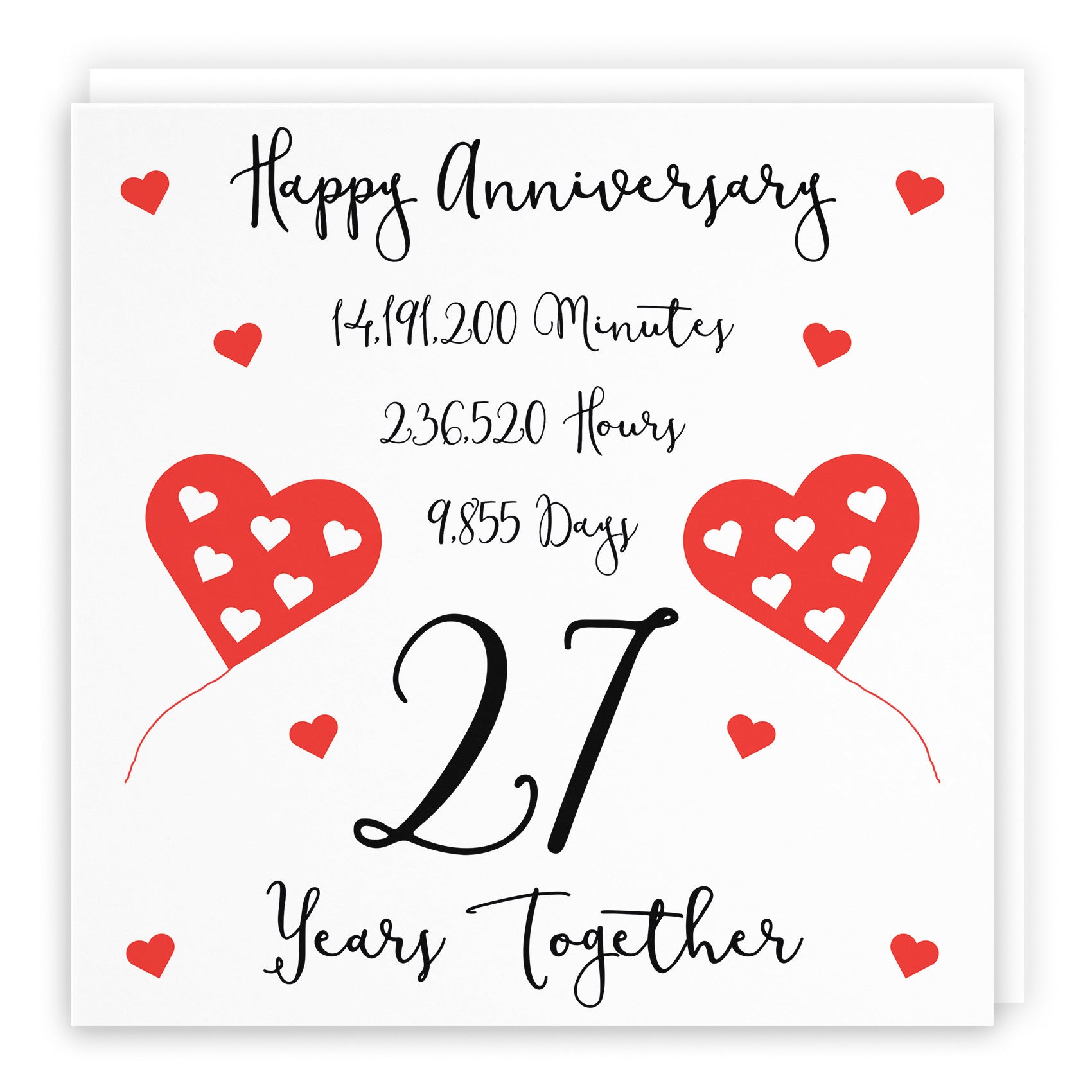 27th Anniversary Card Timeless - Default Title (B098FG9JHT)