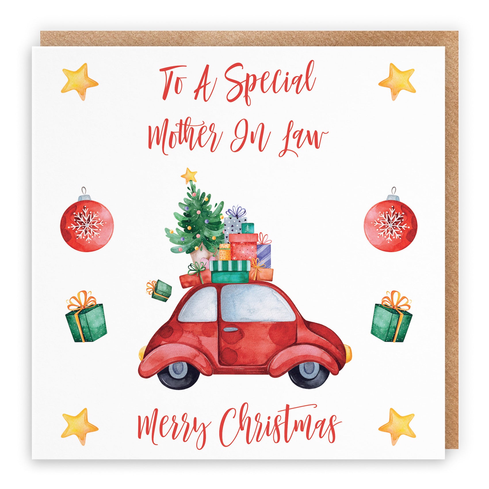 Mother In Law Christmas Holiday Card - Default Title (B09JVFJDXH)