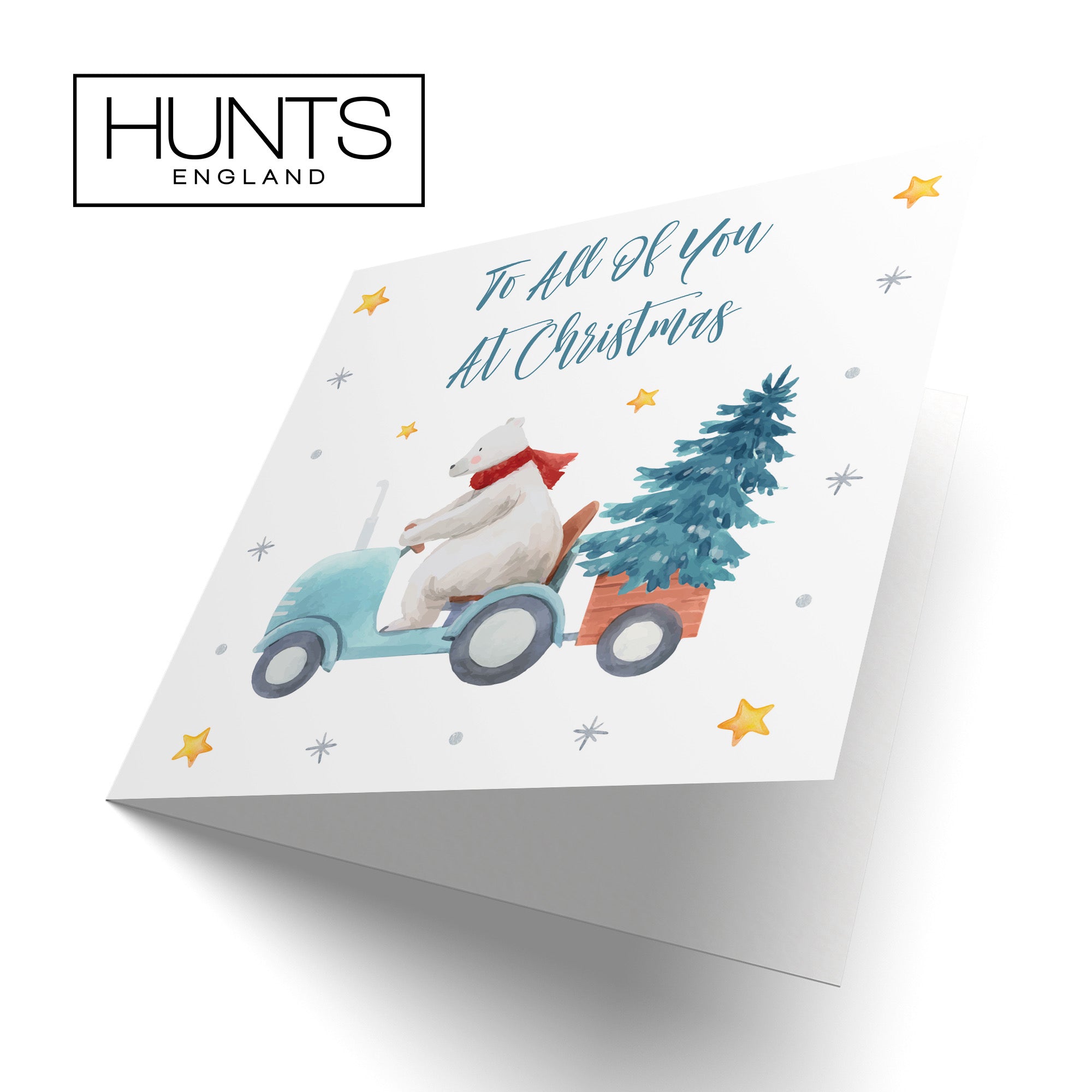 All Of You Polar Bear Christmas Card - Default Title (B09JZXLZ27)