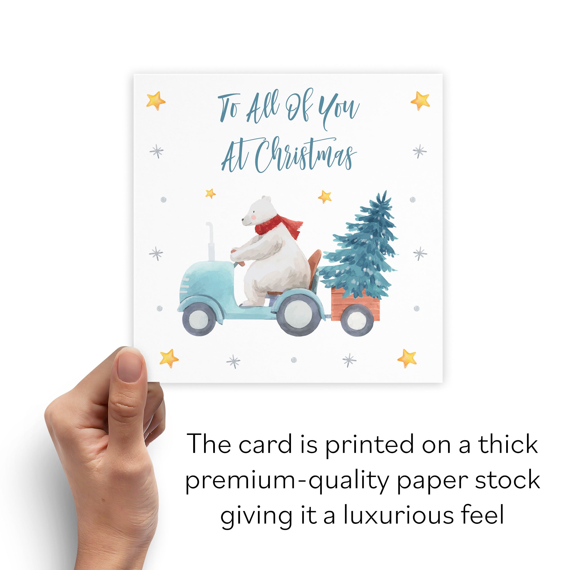 All Of You Polar Bear Christmas Card - Default Title (B09JZXLZ27)