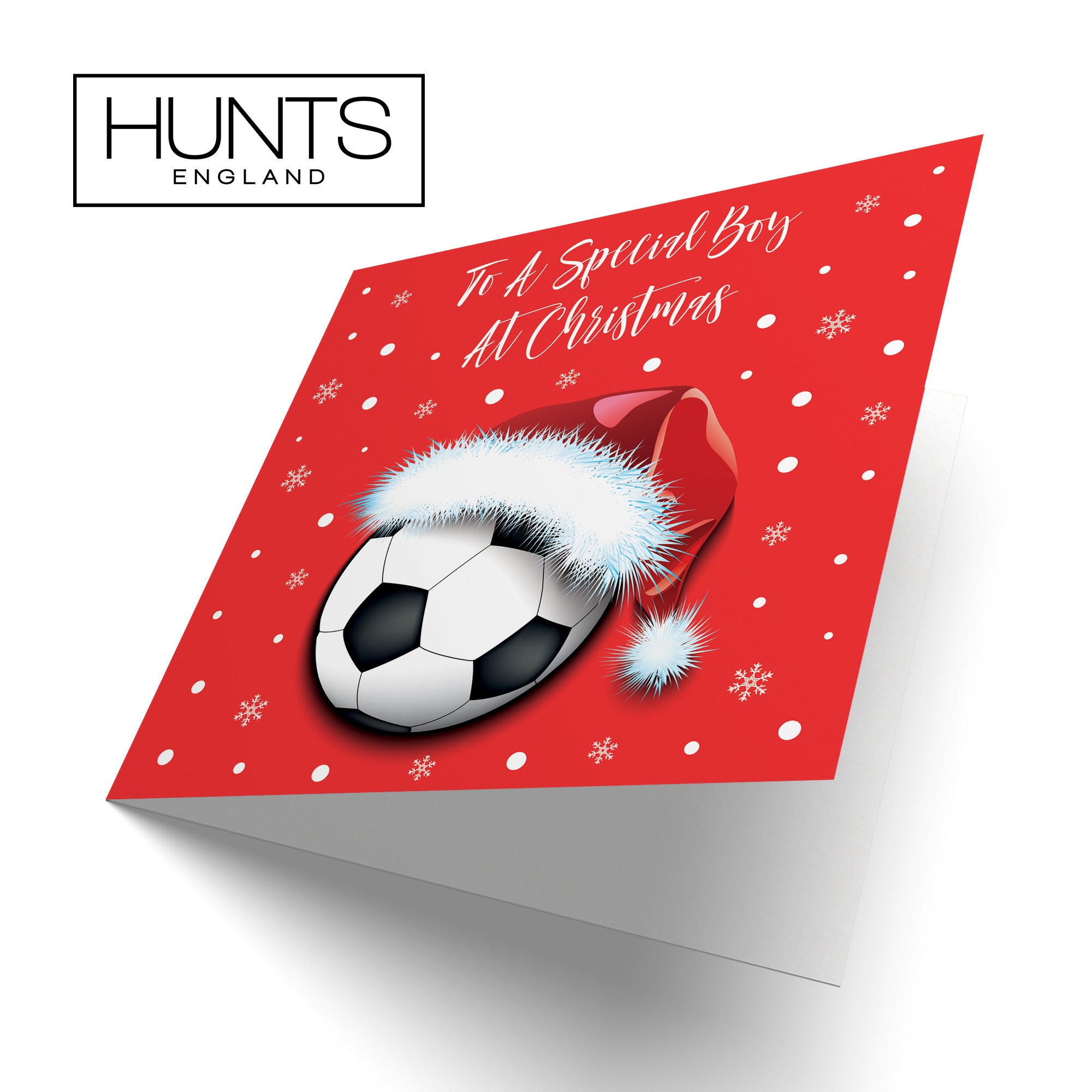 Boy Football Christmas Card - Default Title (B09K7S4T2T)