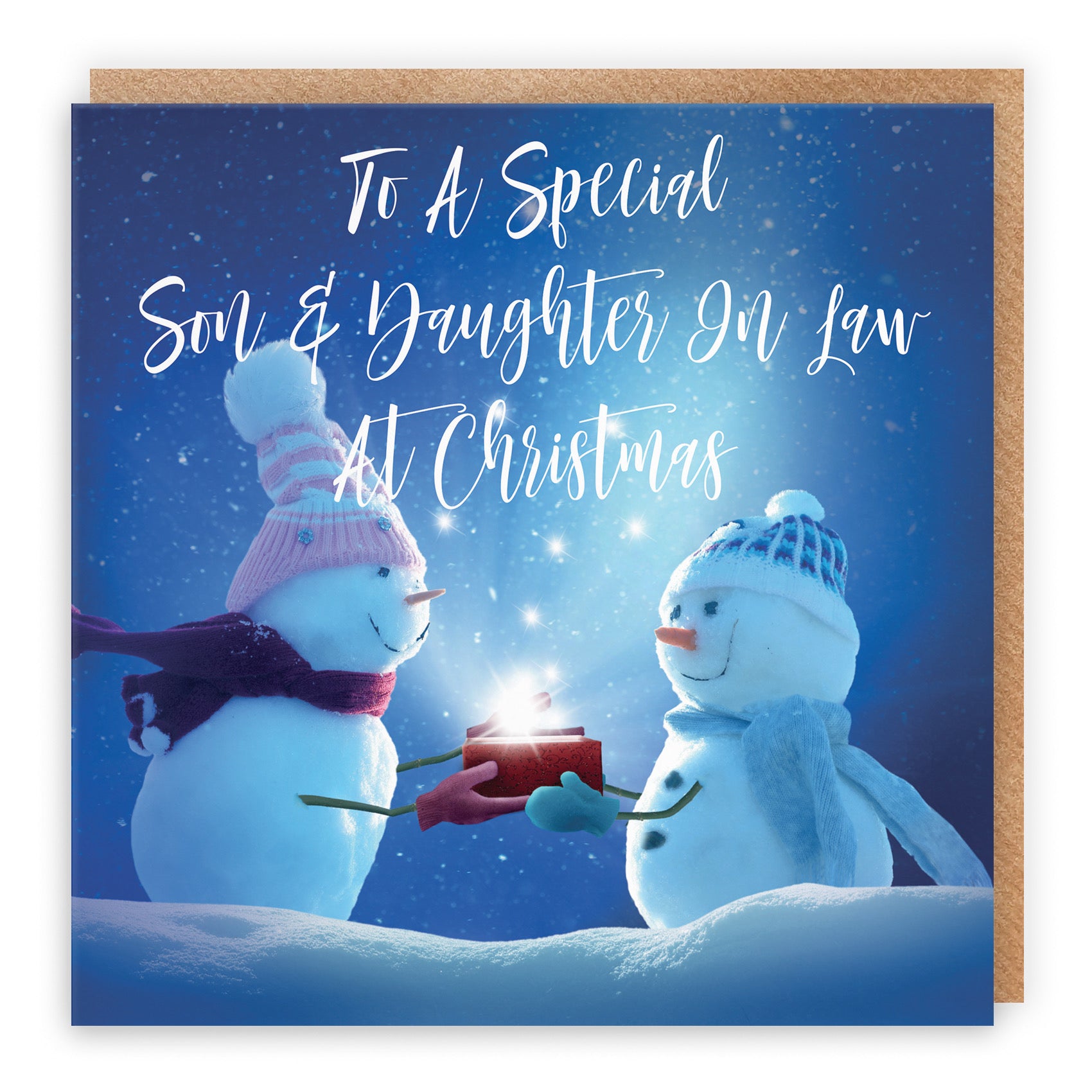 Hunts England - Boxed Daughter And Son In Law Stunning Christmas Card Hunts England - Boxed Daughter And Son In Law Stunning Christmas Card