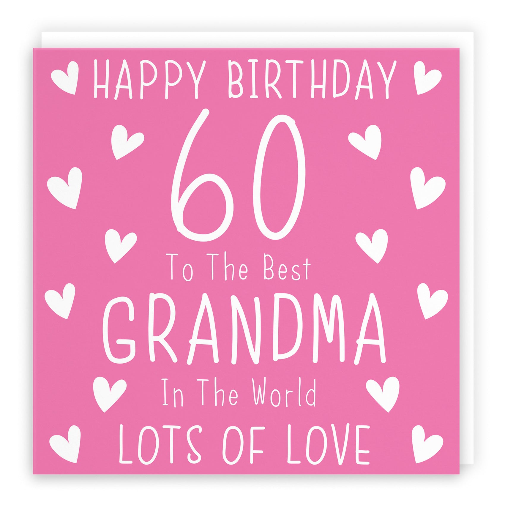 60th Grandma Birthday Card Iconic - Default Title (B09Q777V4C)