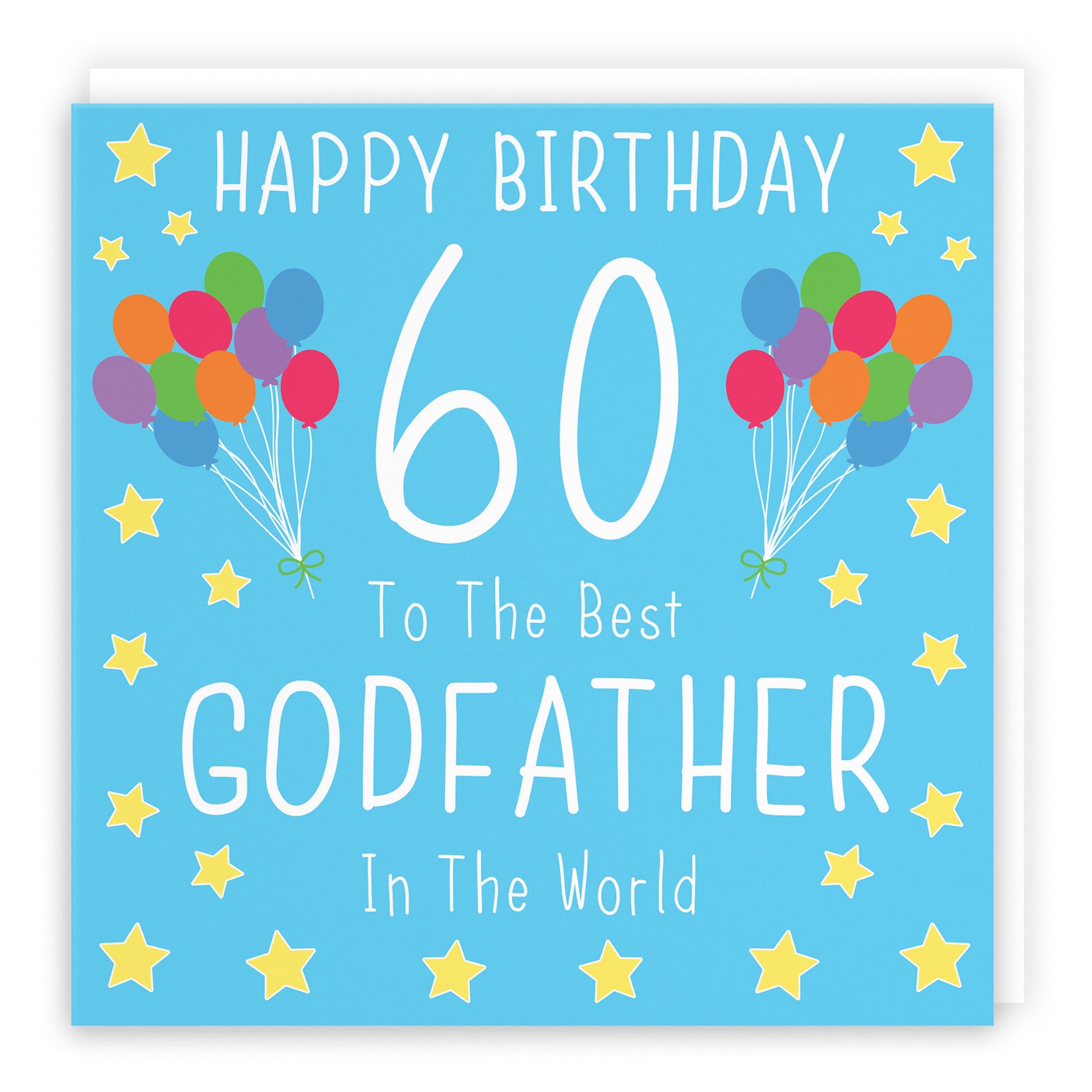 60th Godfather Birthday Card Iconic - Default Title (B09Q7GHHFT)