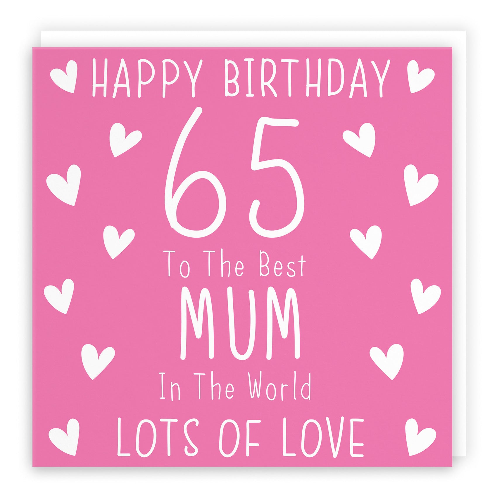 65th Mum Birthday Card Iconic - Default Title (B09Q7LS1SG)
