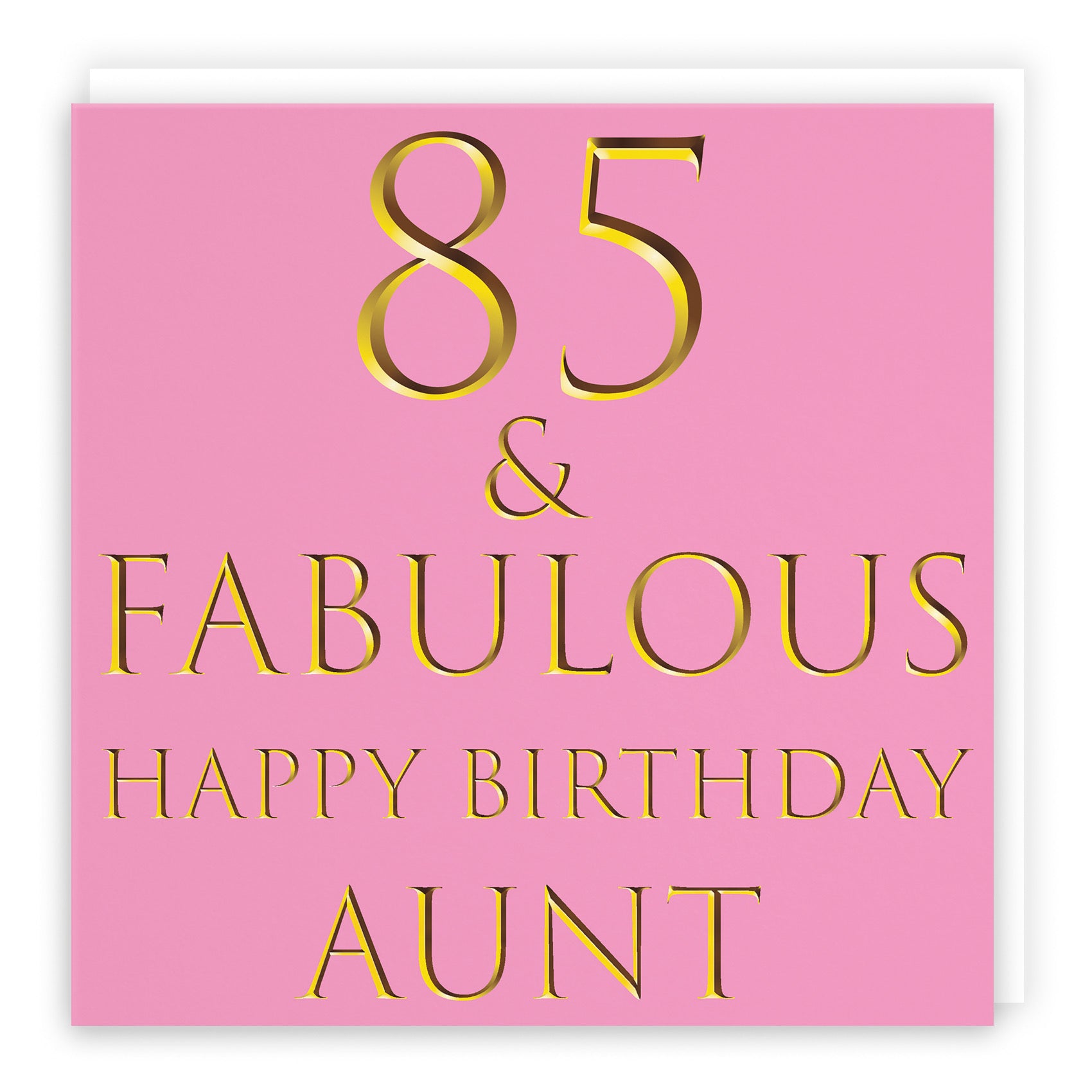 85th Aunt Birthday Card Fabulous - Default Title (B09Q7NXGXB)