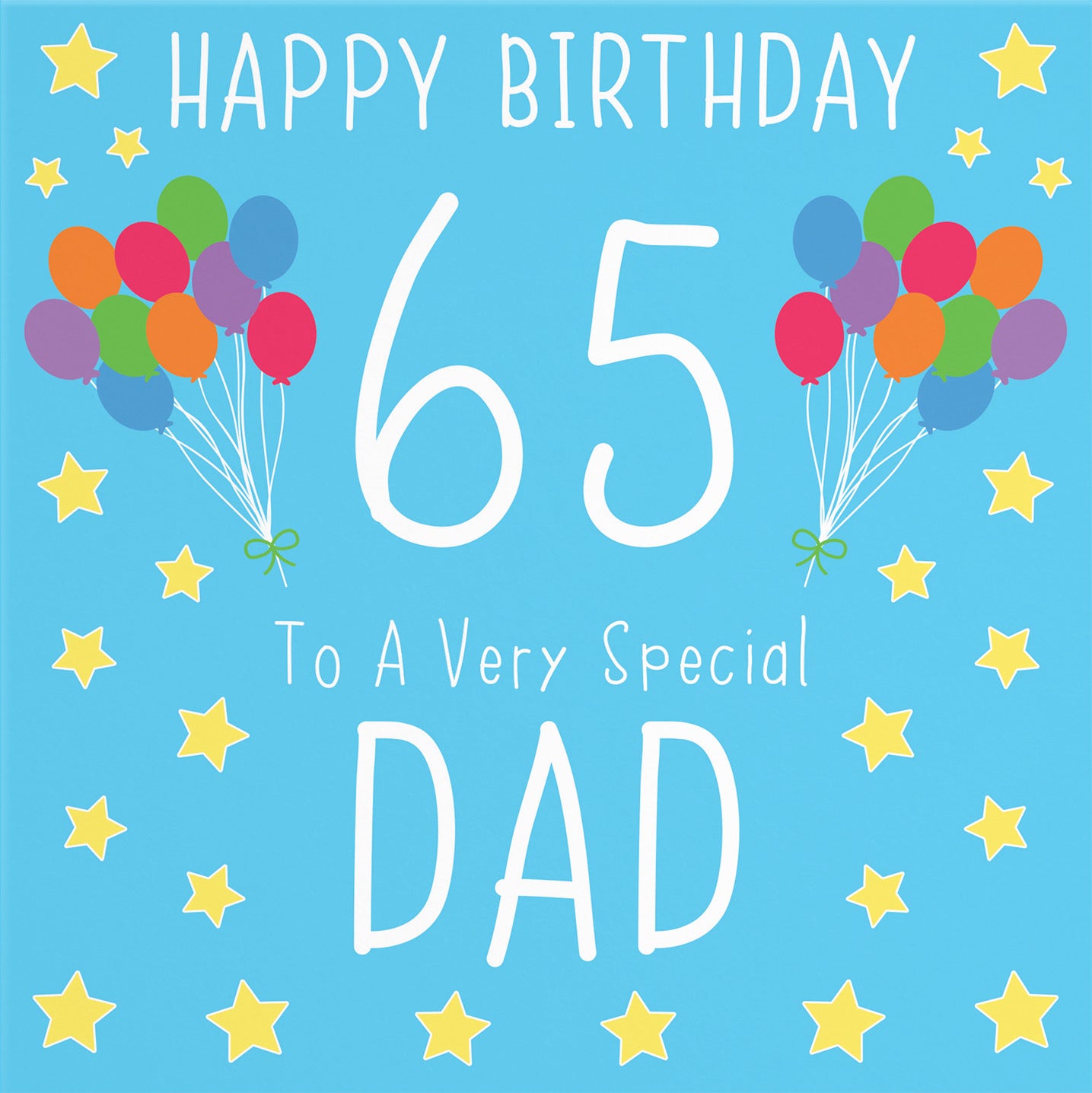 65th Dad Birthday Card Iconic - Default Title (B09Q7PW254)