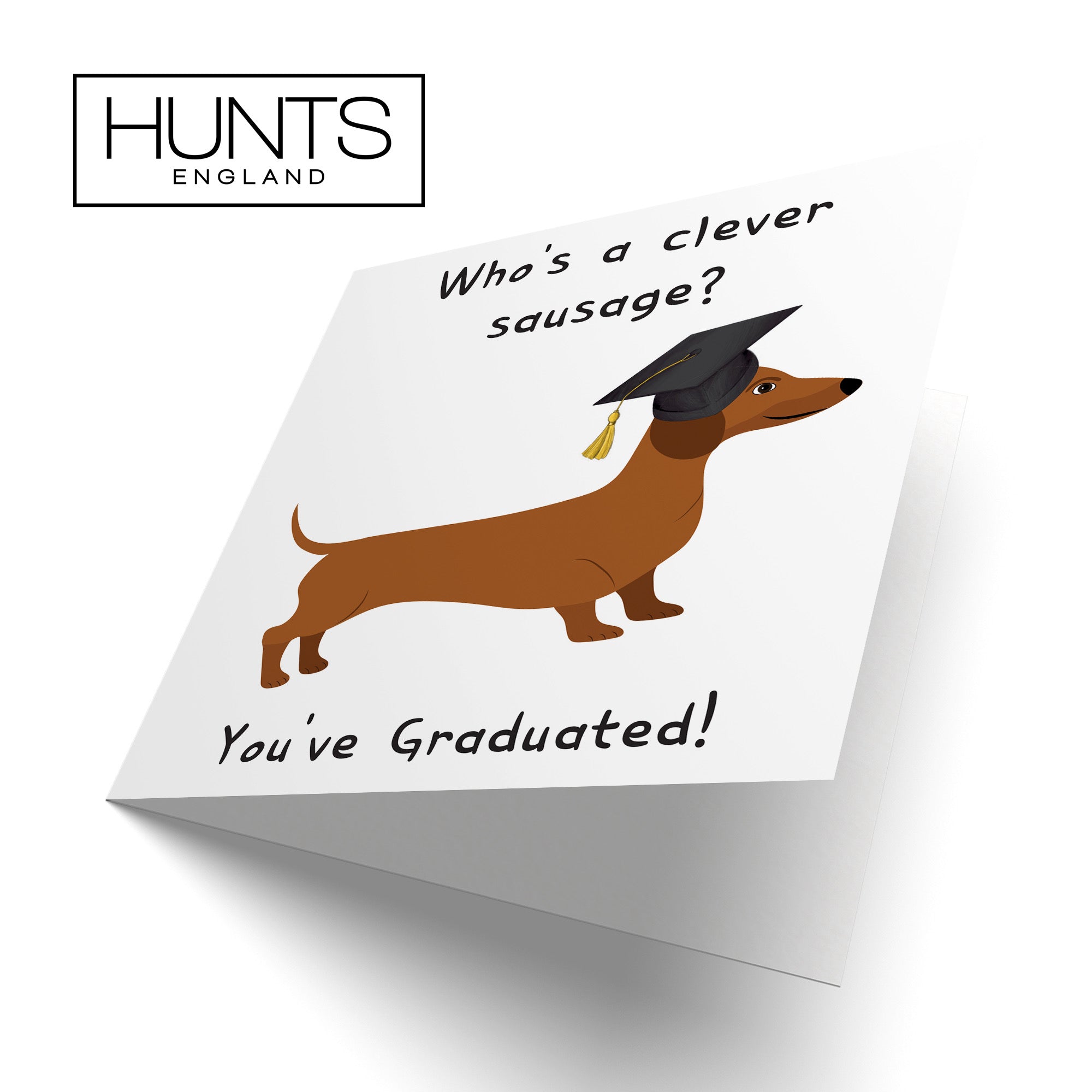 Clever Sausage Graduation Card Iconic - Default Title (B0B52JYBBV)