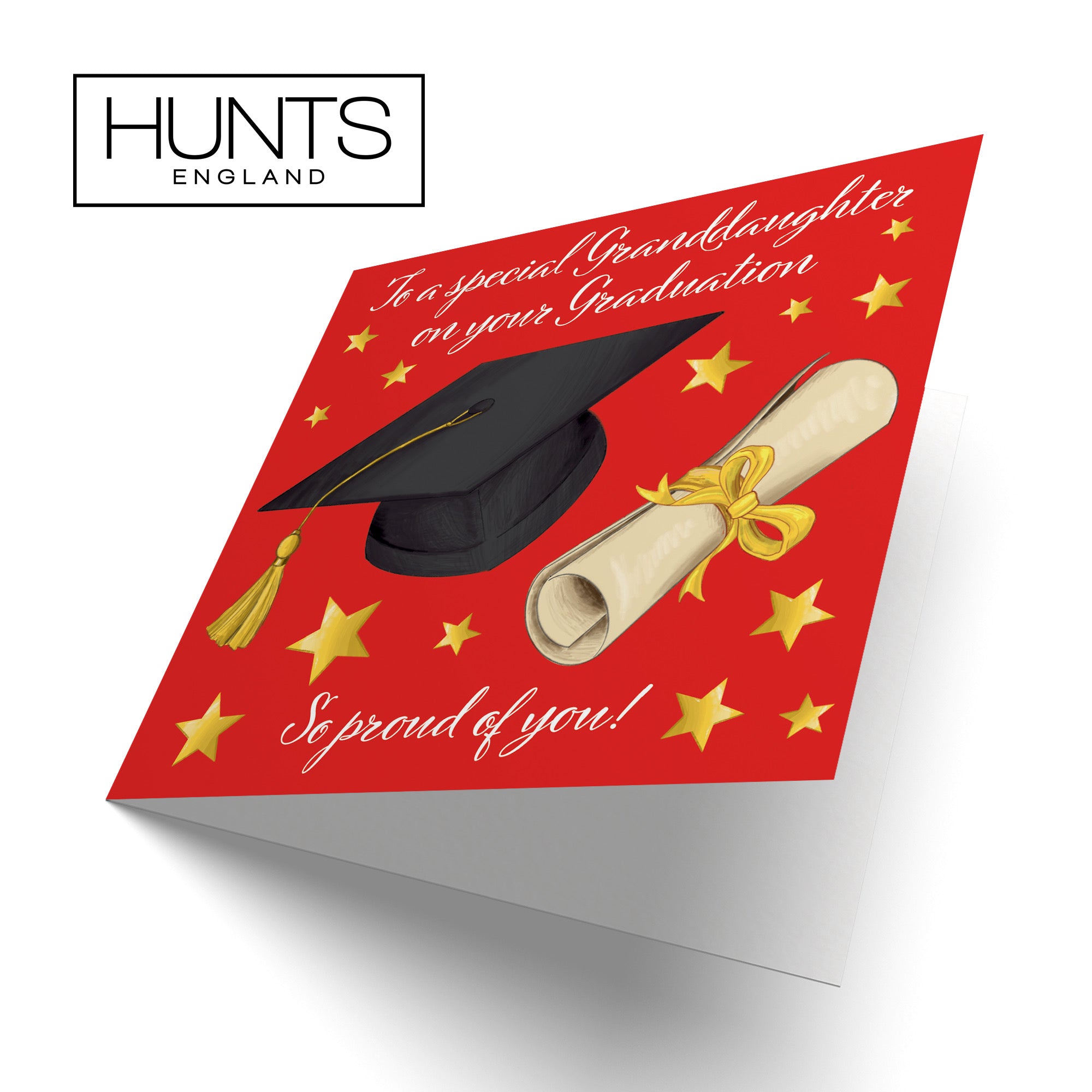 Granddaughter Graduation Congratulations Card Stars - Default Title (B0B52KNW4Q)