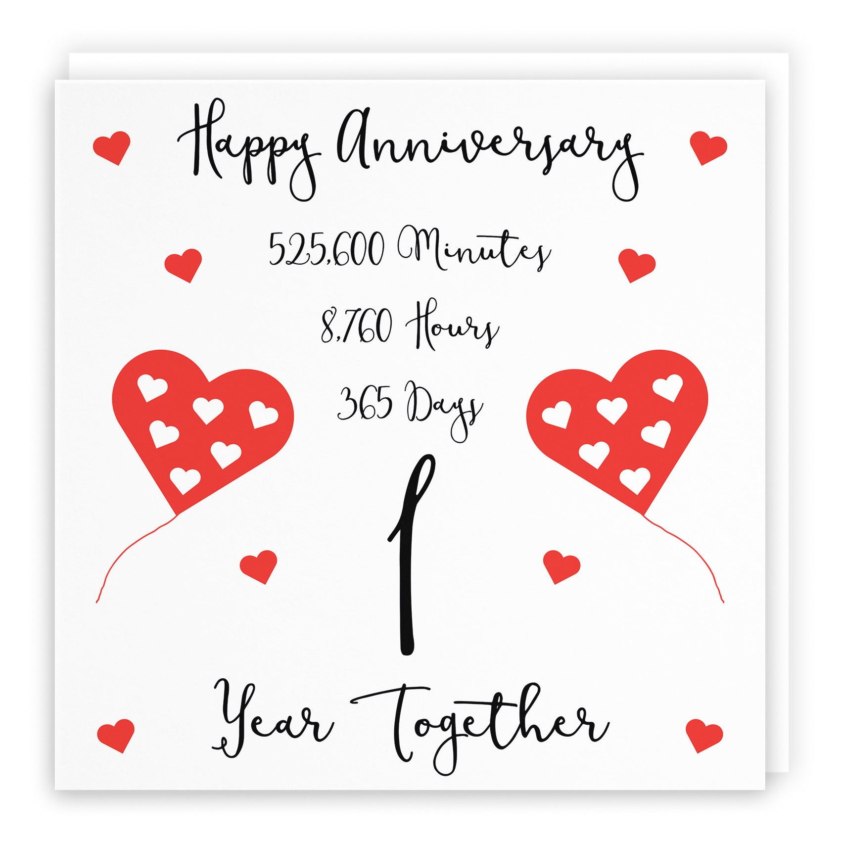 Large 1st Anniversary Card Timeless - Default Title (B0BBRT9YRV)