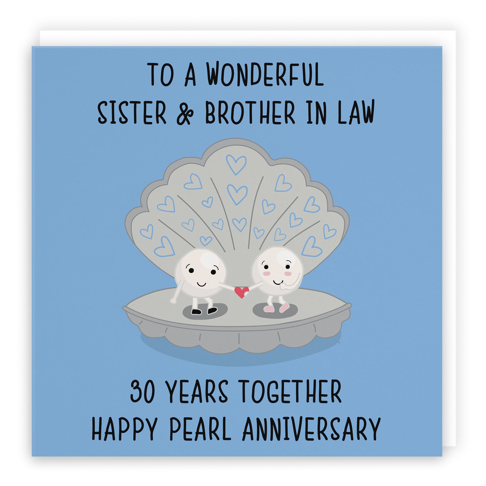 Large Sister And Brother In Law 30th Anniversary Card Iconic - Default Title (B0BBRWFNB2)