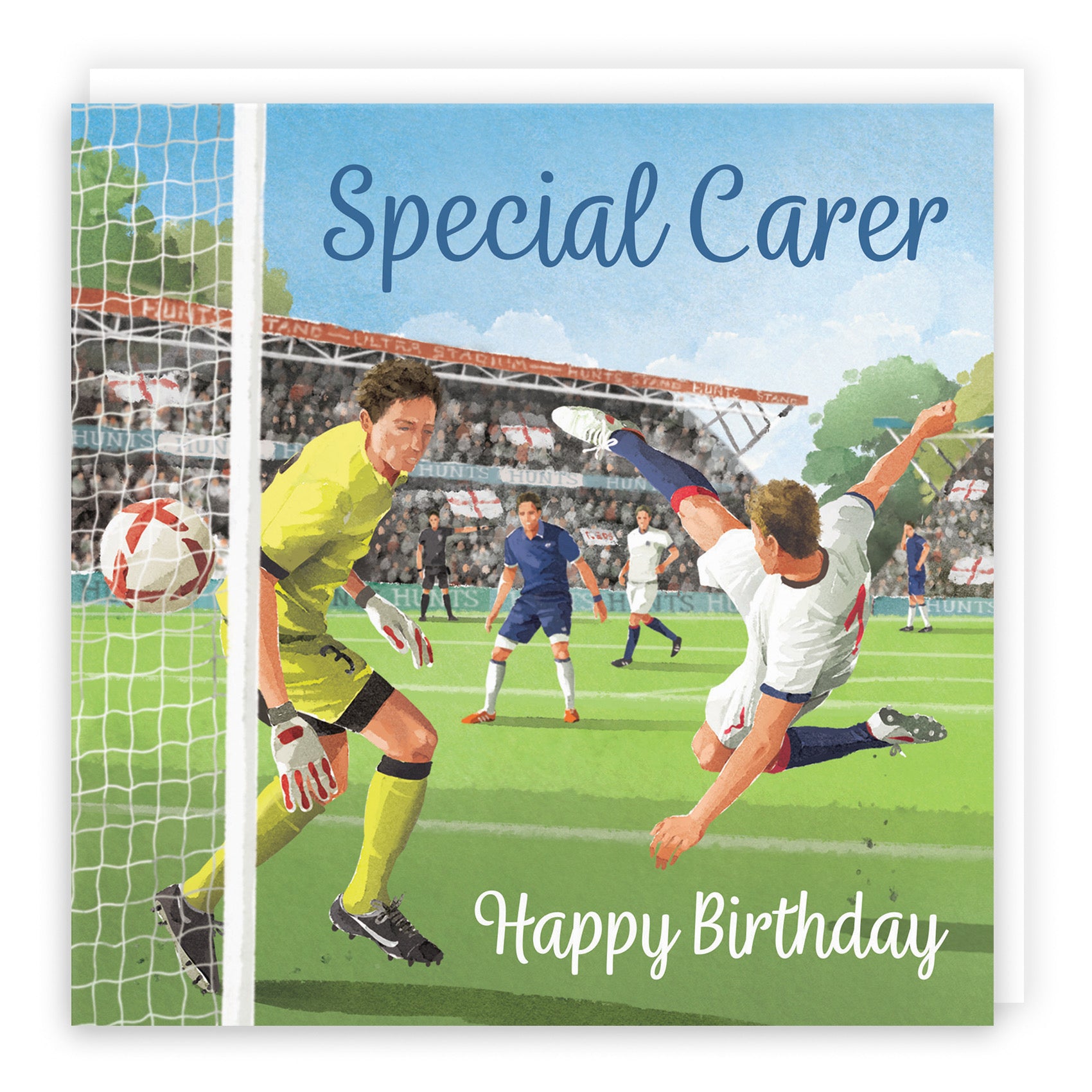 Carer Football Birthday Card Milo's Gallery - Default Title (B0CNXXLPLC)