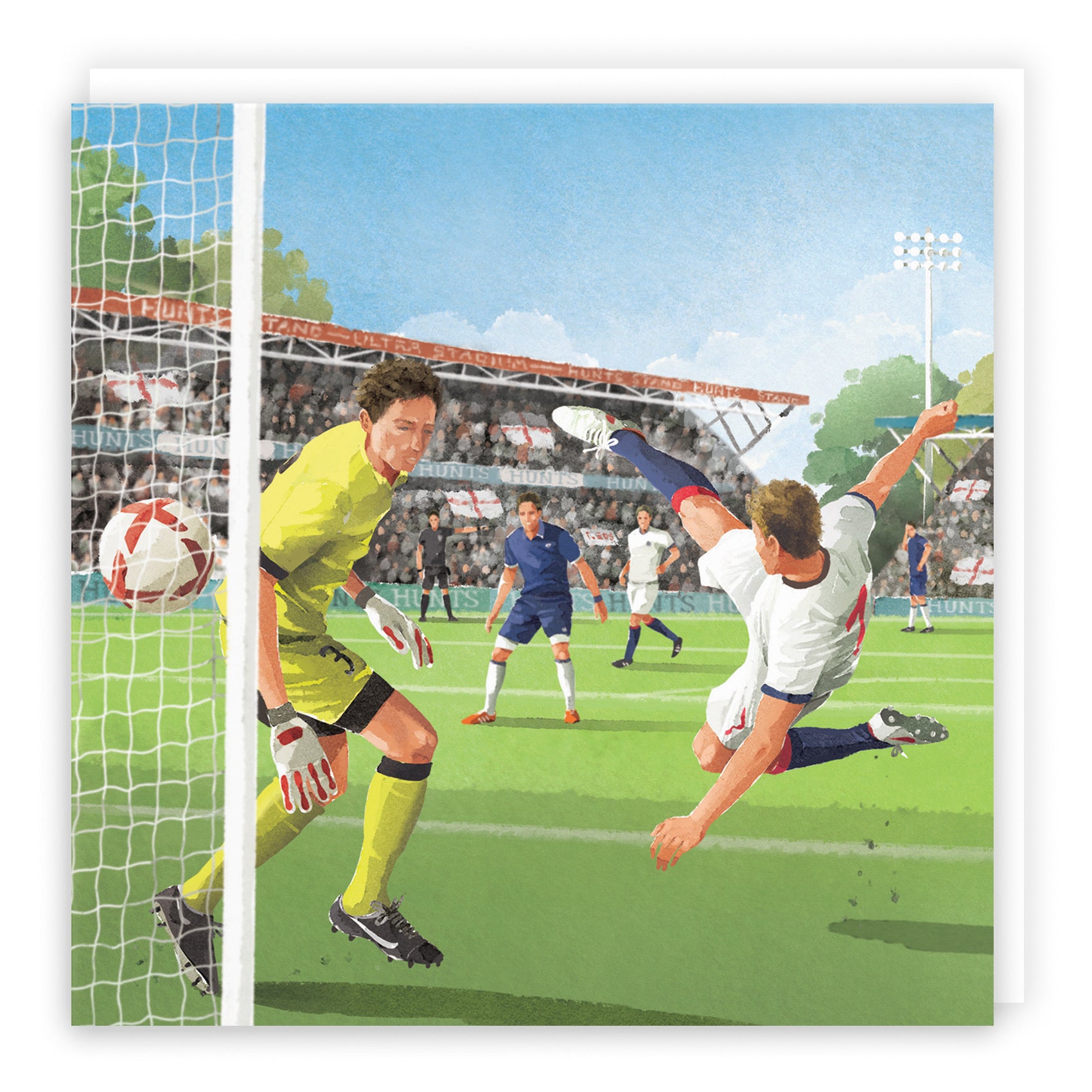 Football Blank Card Milo's Gallery - Default Title (B0CNXXZS3J)
