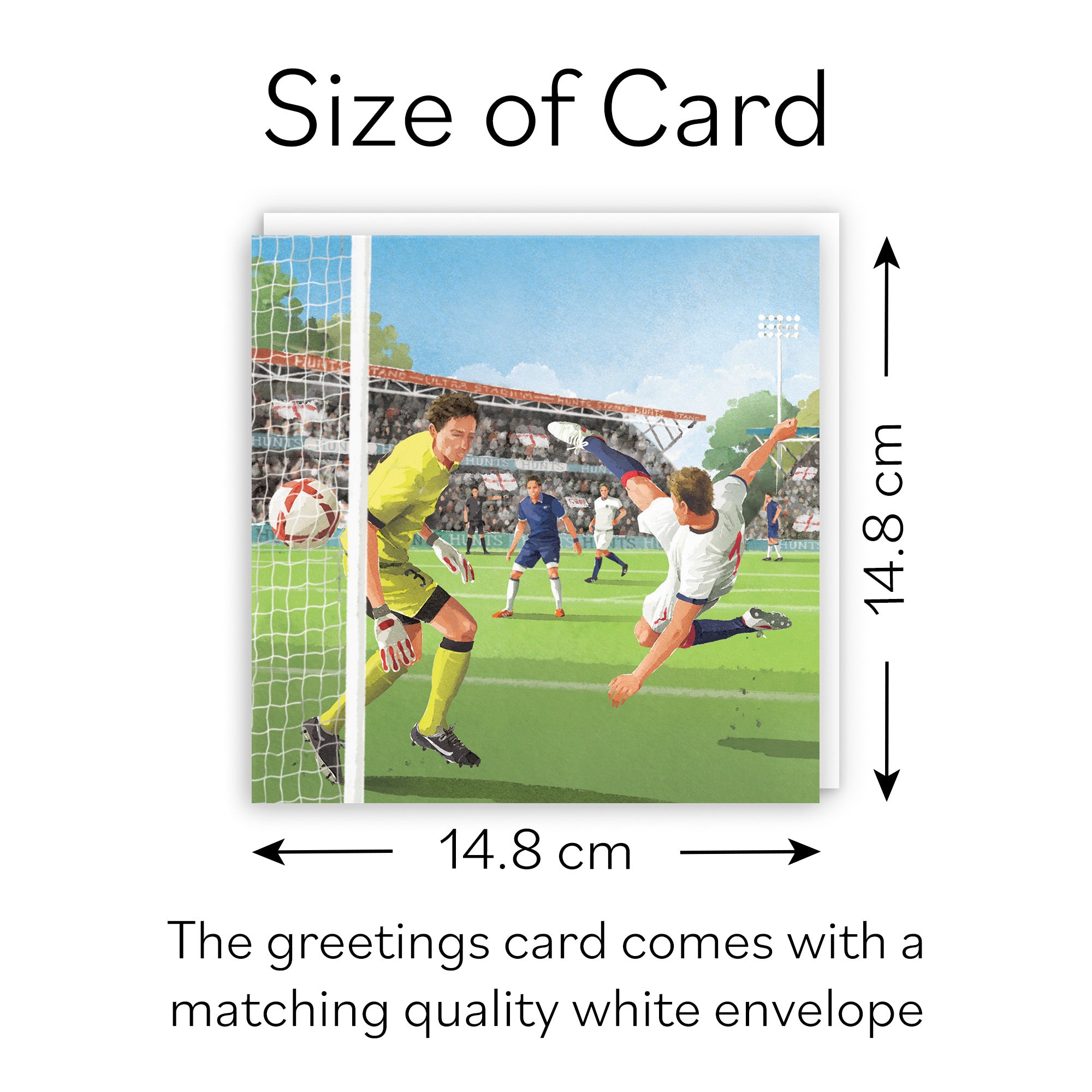 Football Blank Card Milo's Gallery - Default Title (B0CNXXZS3J)