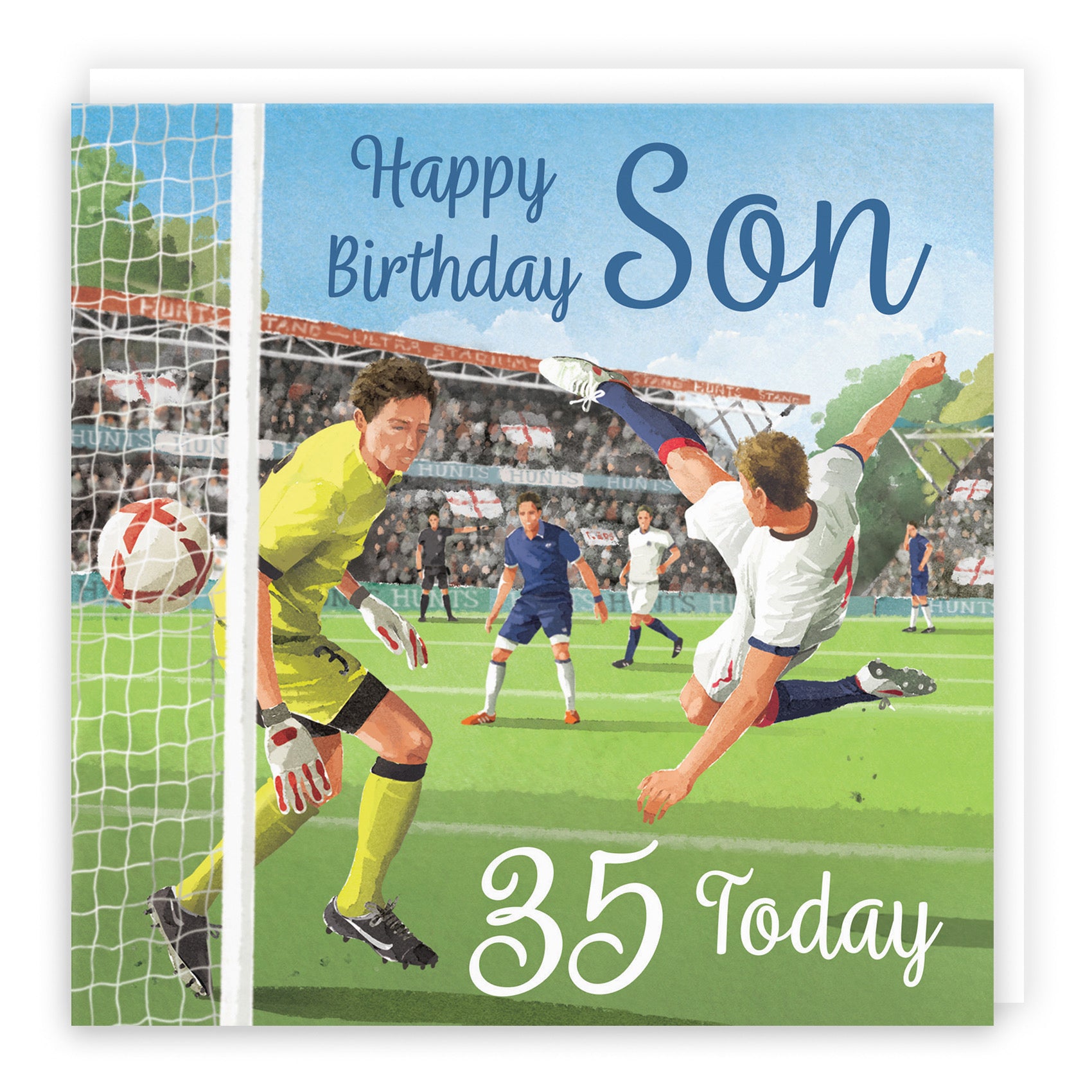 35th Son Football Birthday Card Milo's Gallery - Default Title (B0CNXYDQN1)