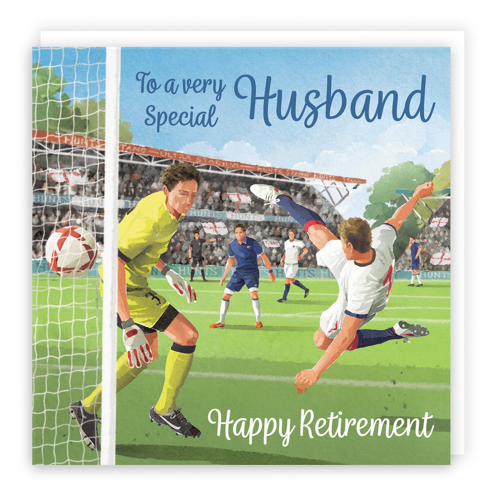 Football Husband Retirement Card Milo's Gallery - Default Title (B0CNXZ8LMQ)