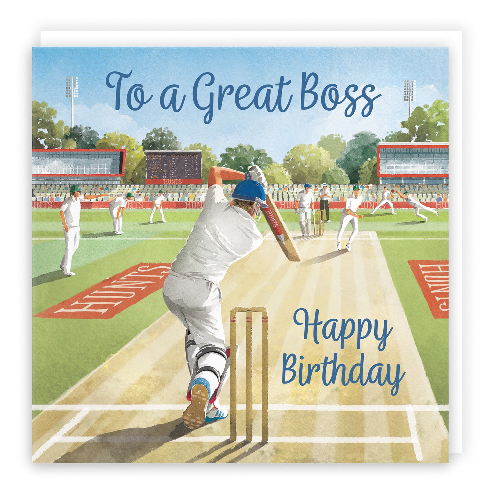 Boss Cricket Birthday Card Milo's Gallery - Default Title (B0CPMCRMV6)