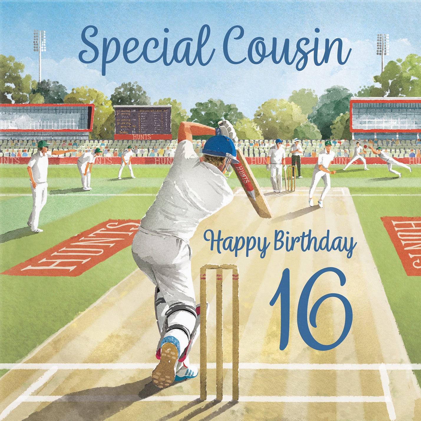 16th Cousin Cricket Birthday Card Milo's Gallery - Default Title (B0CPMCXHPF)