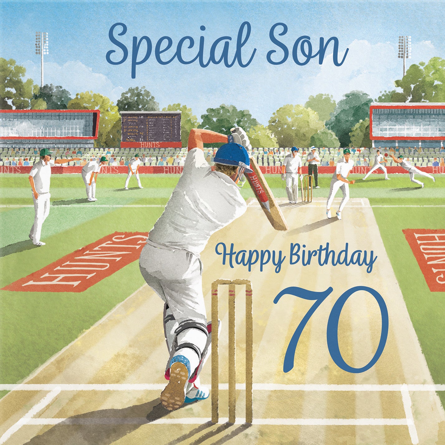 70th Son Cricket Birthday Card Milo's Gallery - Default Title (B0CPMD8PSH)