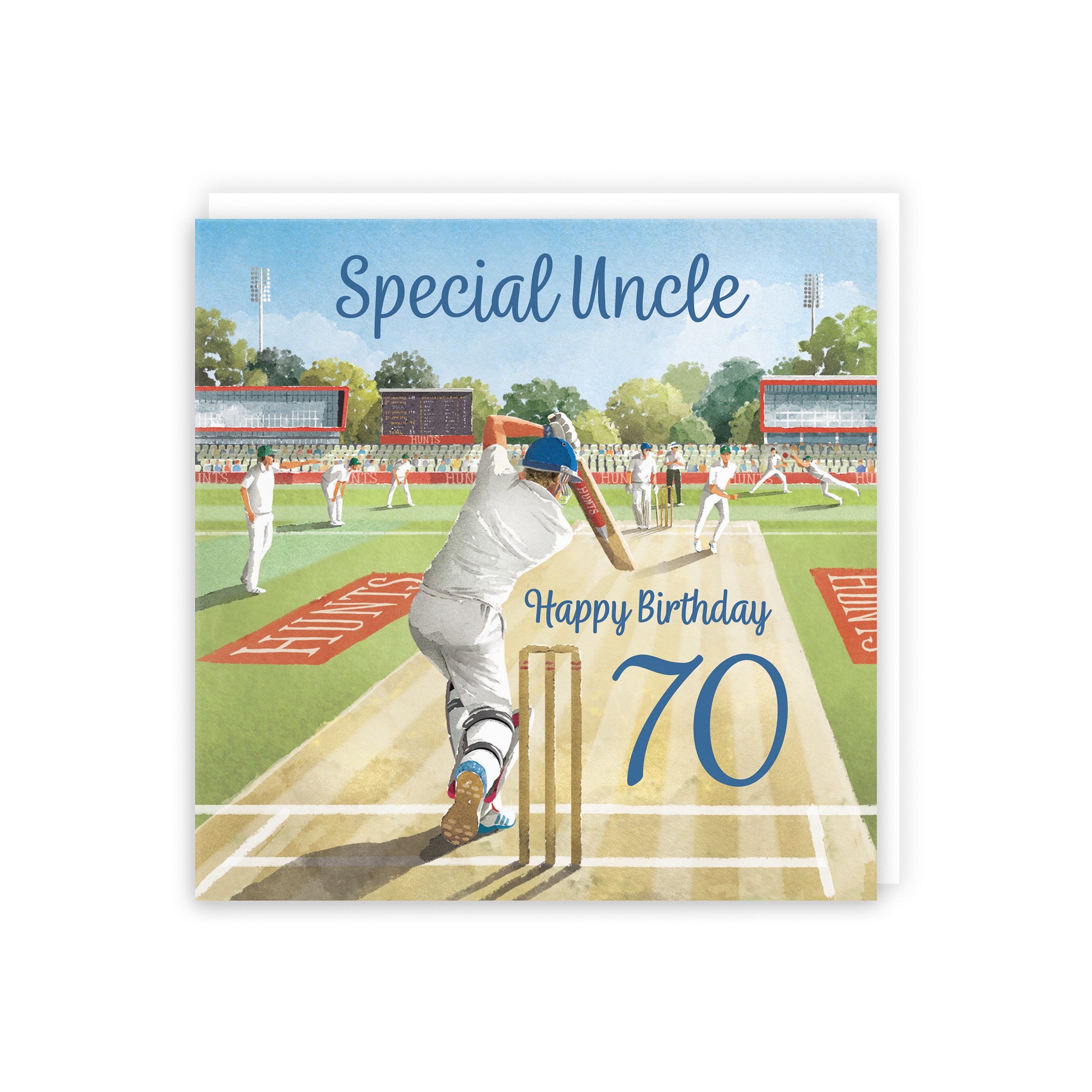 70th Uncle Cricket Birthday Card Milo's Gallery - Default Title (B0CPMFDDFL)