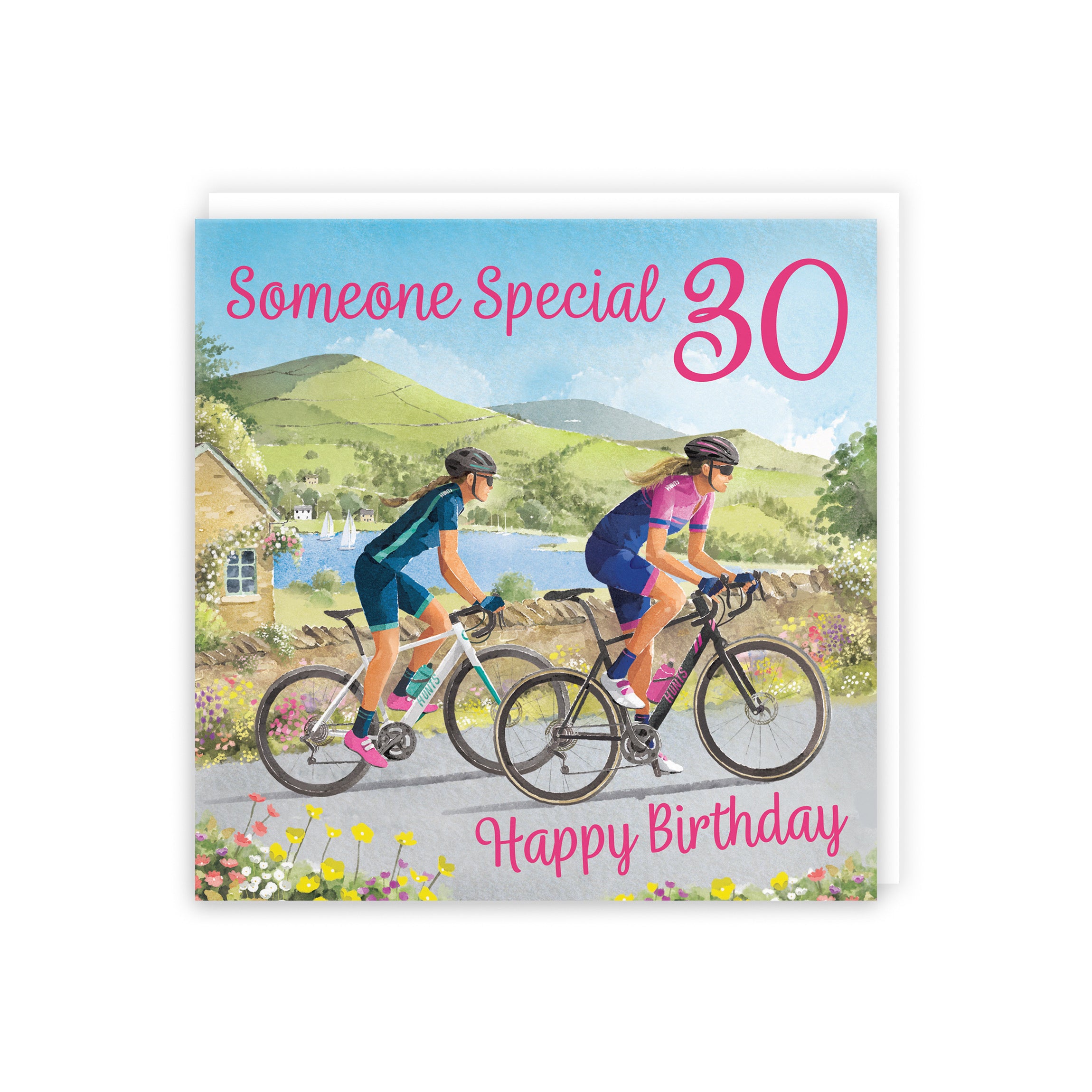30th Someone Special Women's Cycling Birthday Card Milo's Gallery - Default Title (B0CQZ5LKQM)