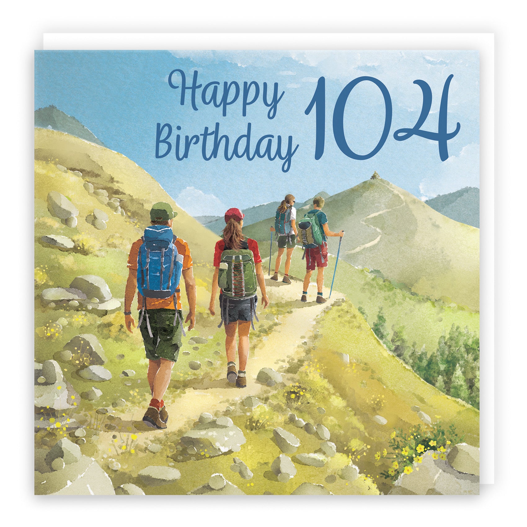 Walking 104th Birthday Card Milo's Gallery - Default Title (B0CR1TSK1G)