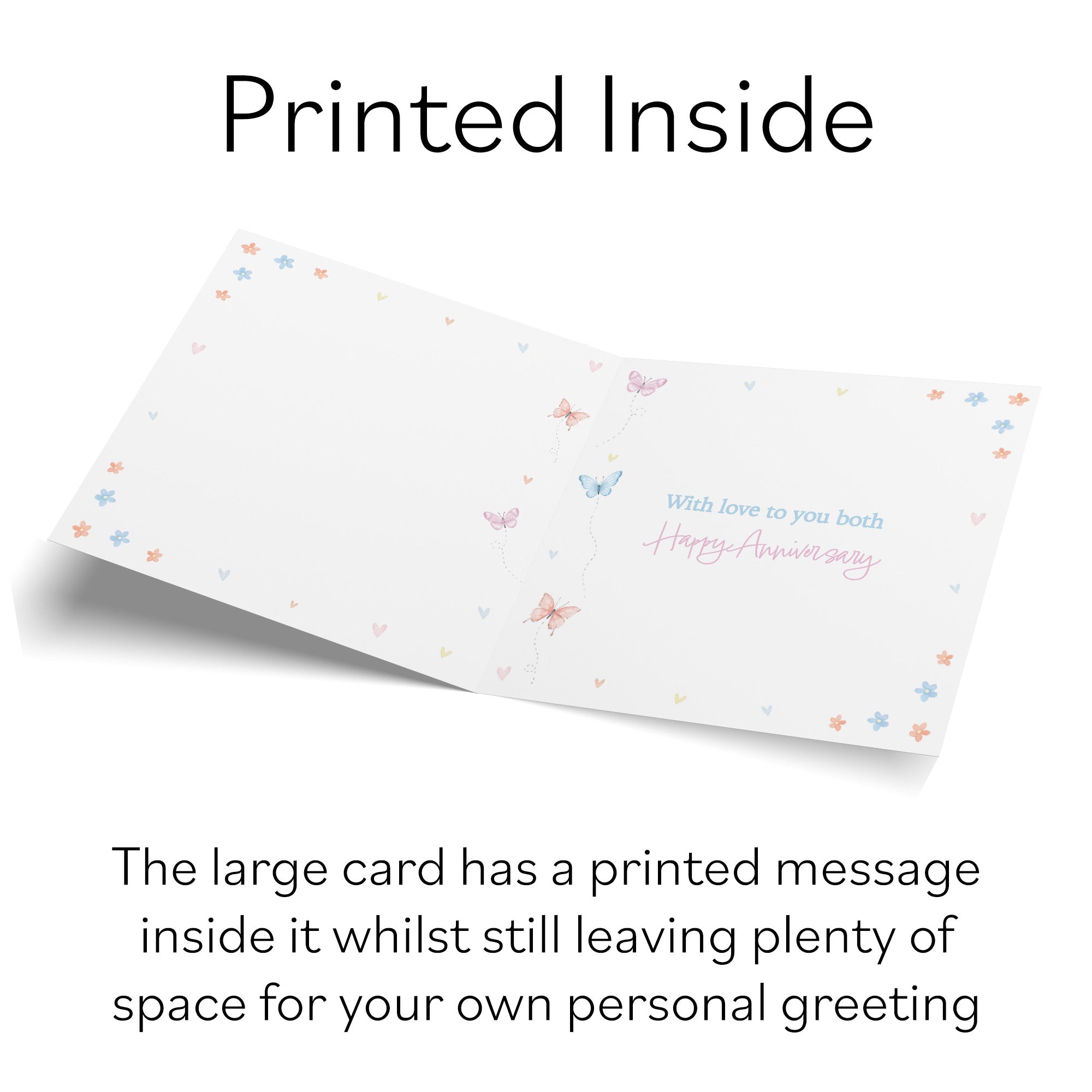 Large Daughter & Son-in-Law 20th Anniversary Card Romantic Meadows - Default Title (B0CXY2SLMZ)