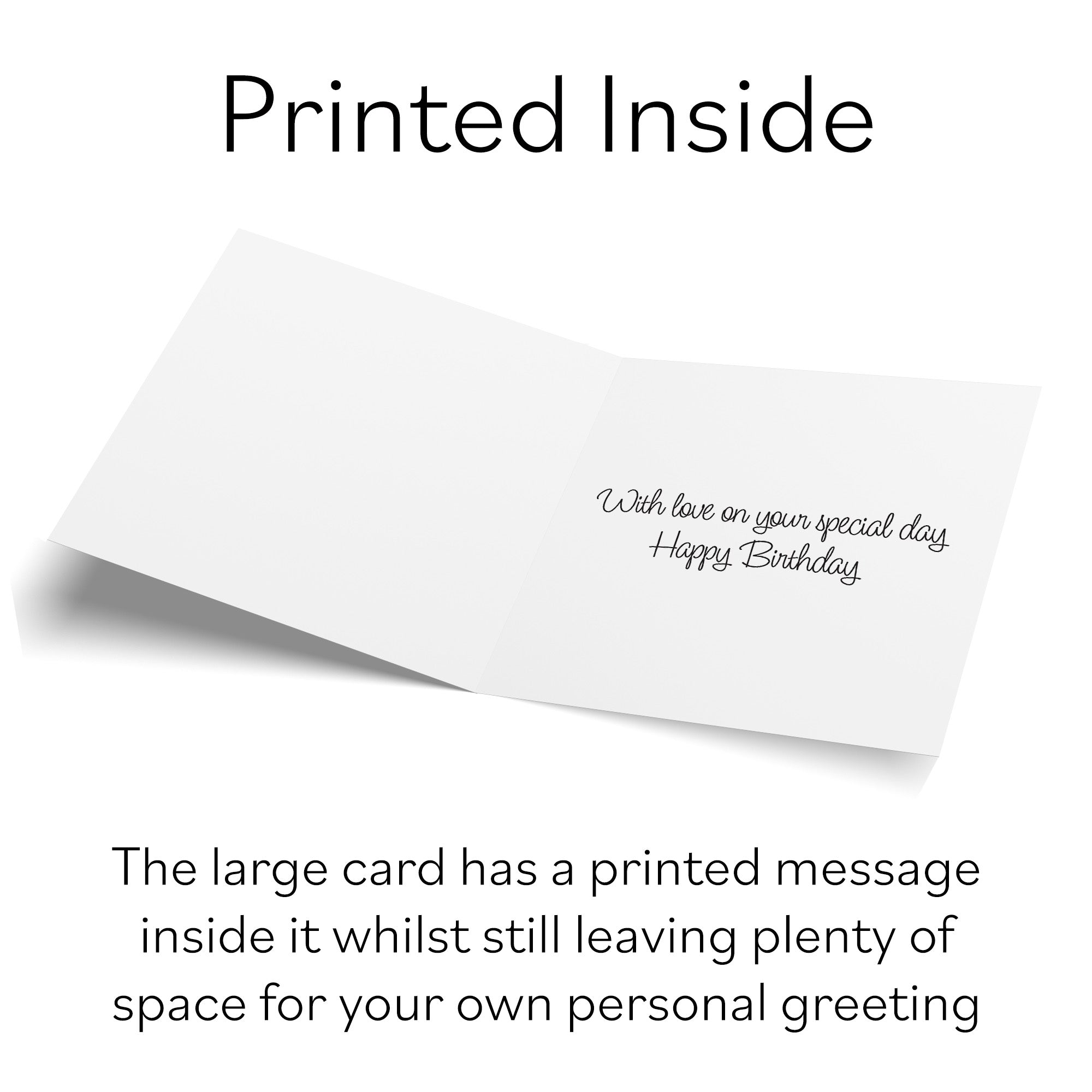 Large 18th Daughter Birthday Card Dancing Dogs Milo's Gallery - Default Title (B0CXY3HQCD)