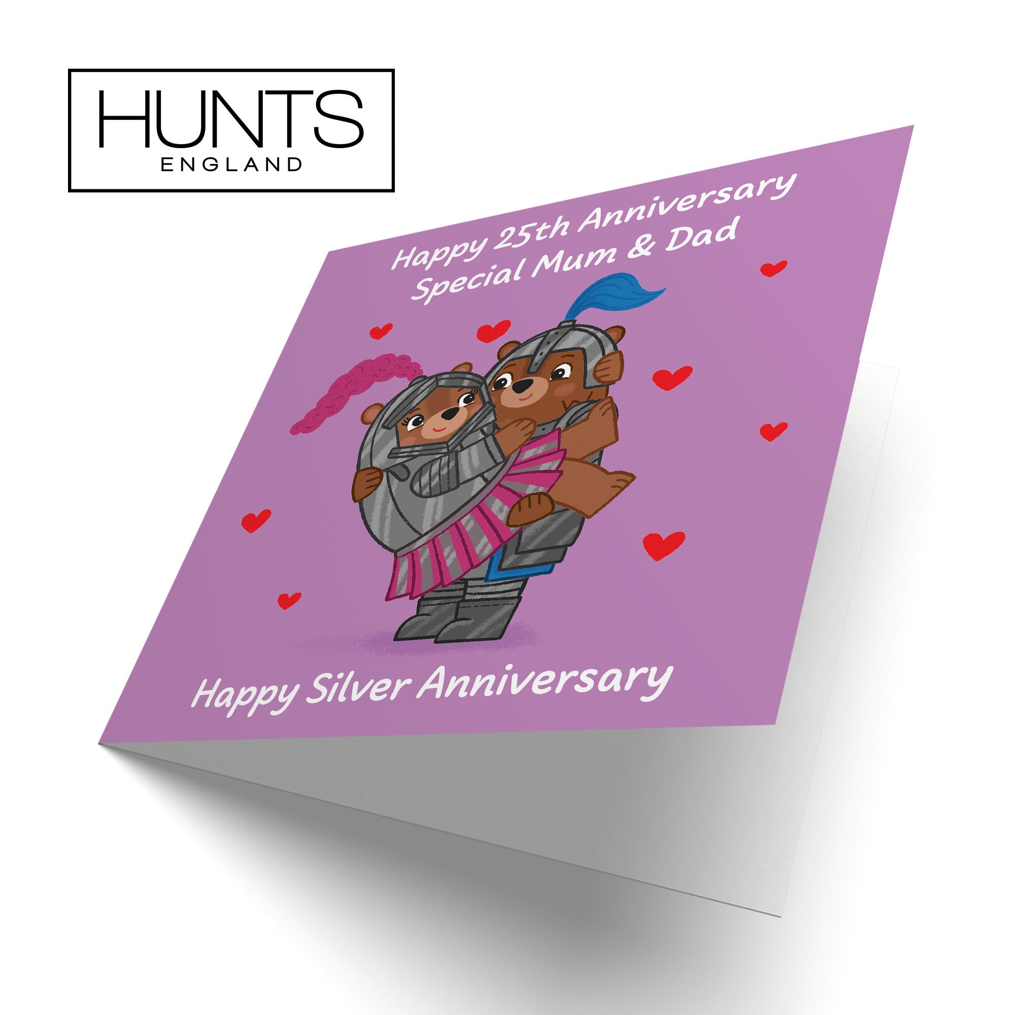 25th Mum And Dad Anniversary Card Love Story - Default Title (B0DHW8DQMR)