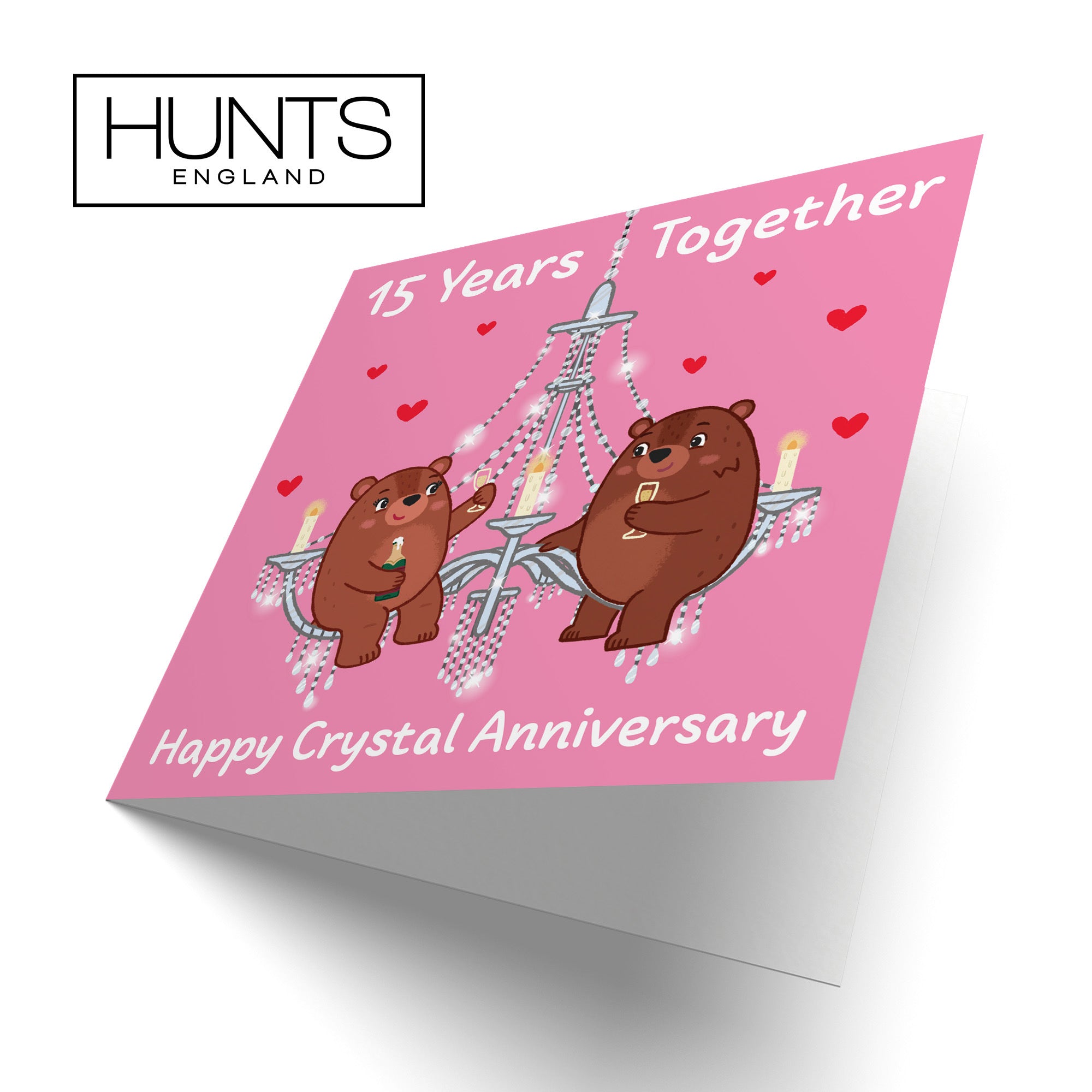 15th Anniversary Card Love Story - Default Title (B0DHWB9PDR)