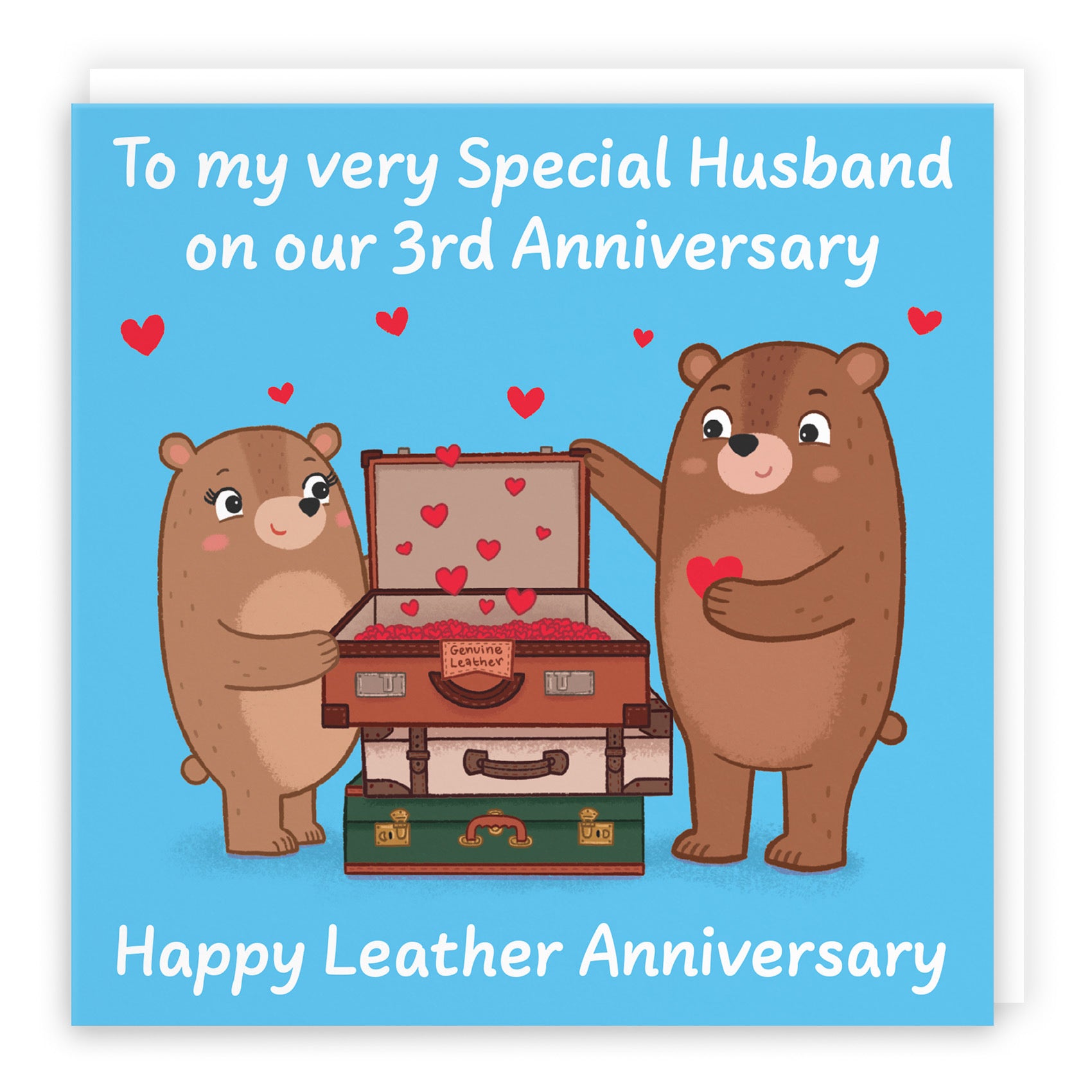 3rd Husband Anniversary Card Love Story - Default Title (B0DHWBZWZC)