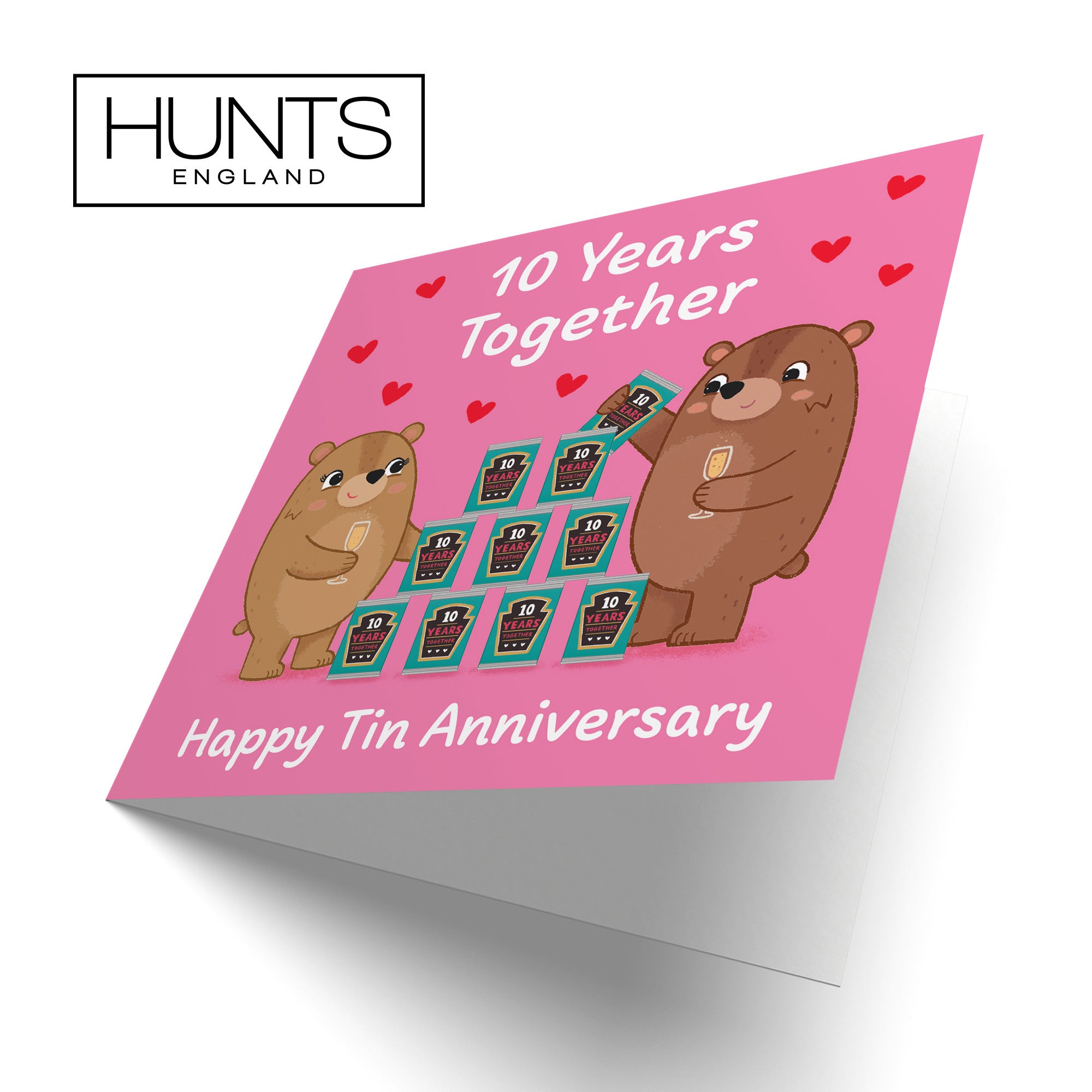 10th Anniversary Card Love Story - Default Title (B0DHWC4G2P)