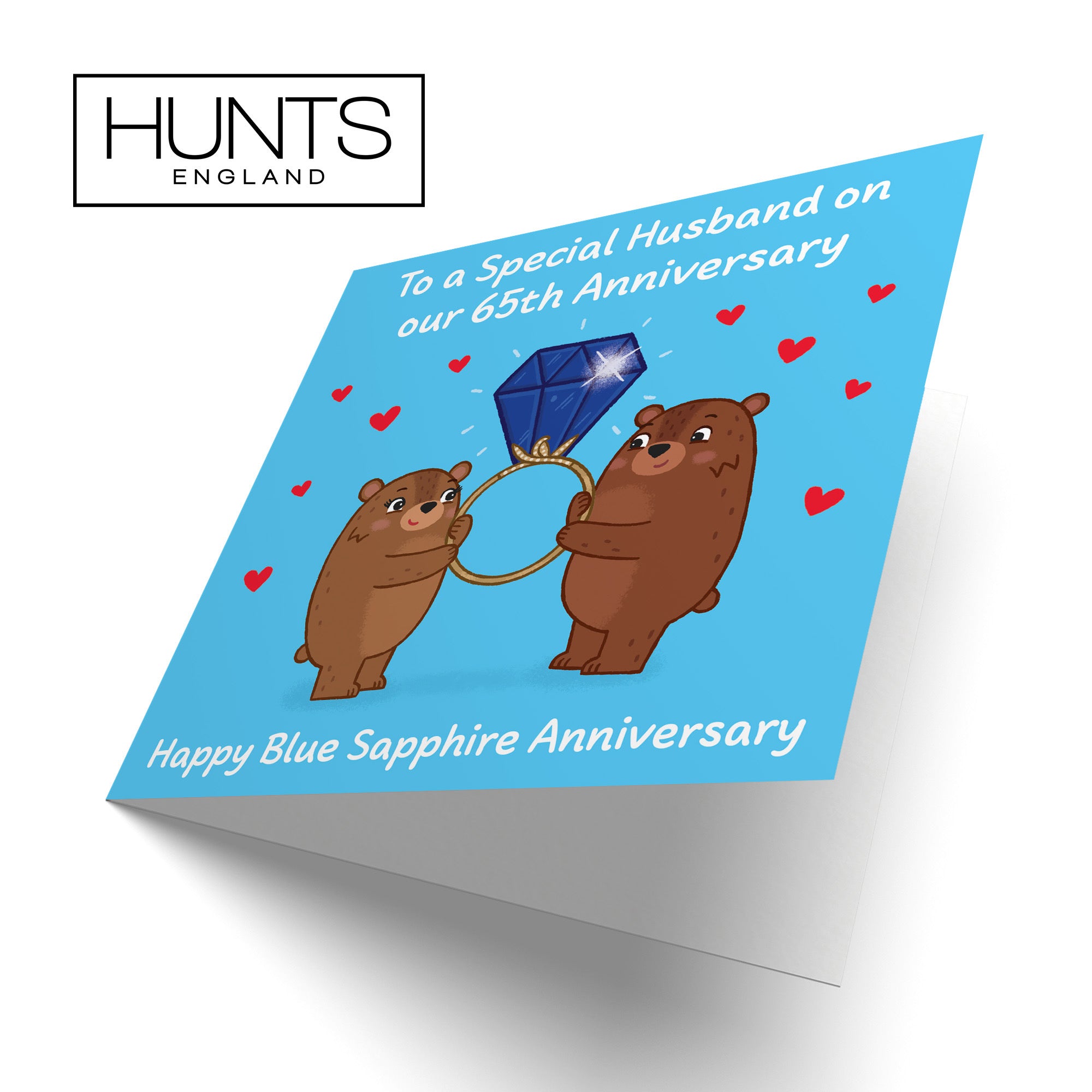 65th Husband Anniversary Card Love Story - Default Title (B0DHWCG2S2)