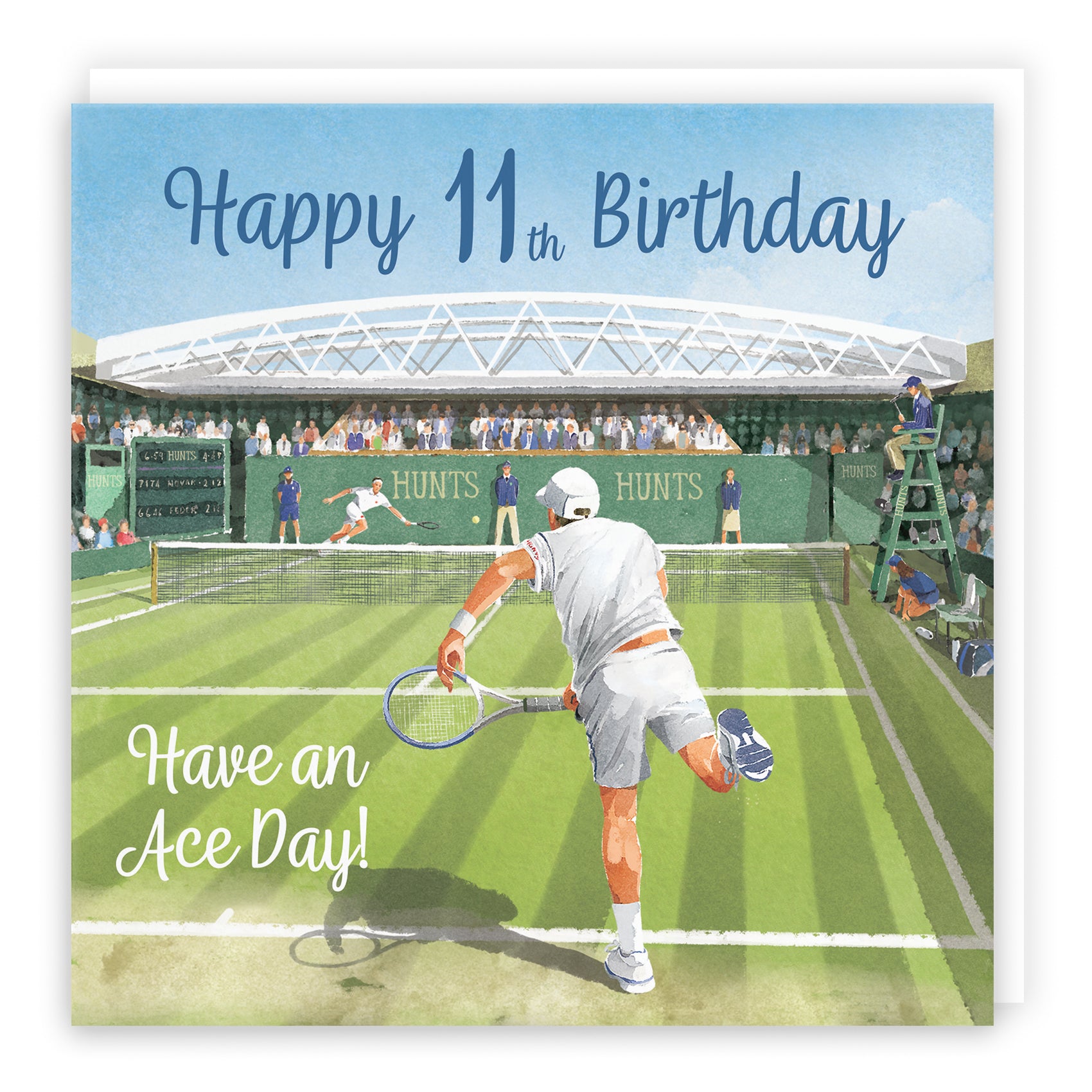11th Tennis Birthday Card For Him Milo's Gallery