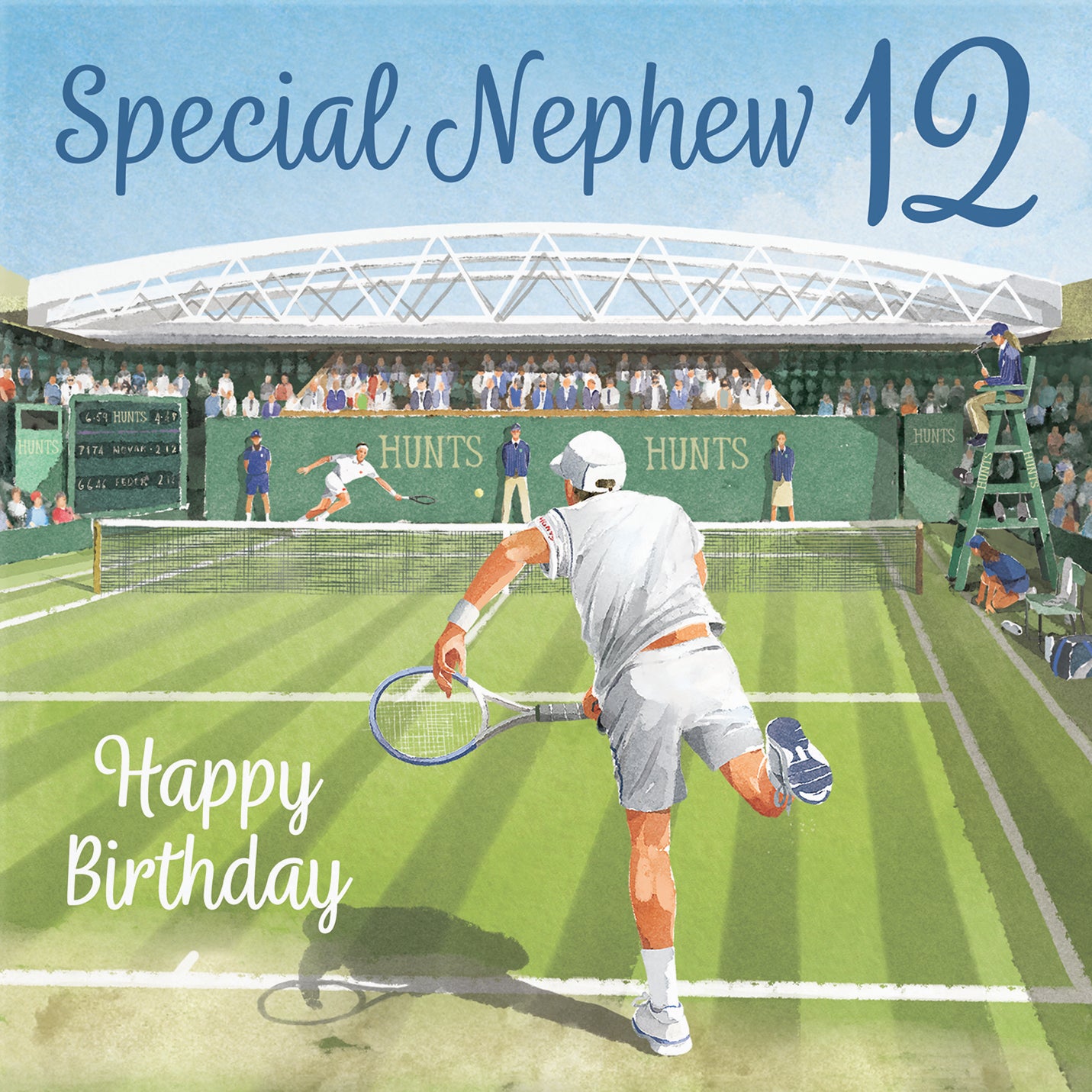 12th Nephew Tennis Birthday Card Milo's Gallery
