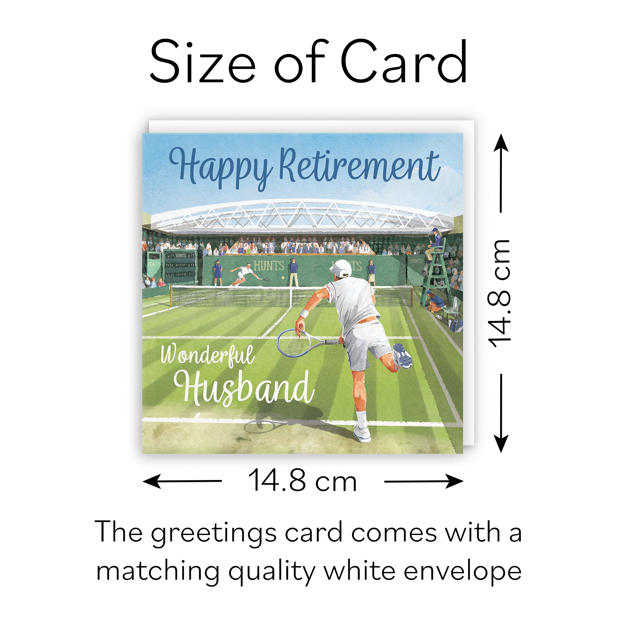 Husband Retirement Congratulations Tennis Card Milo's Gallery