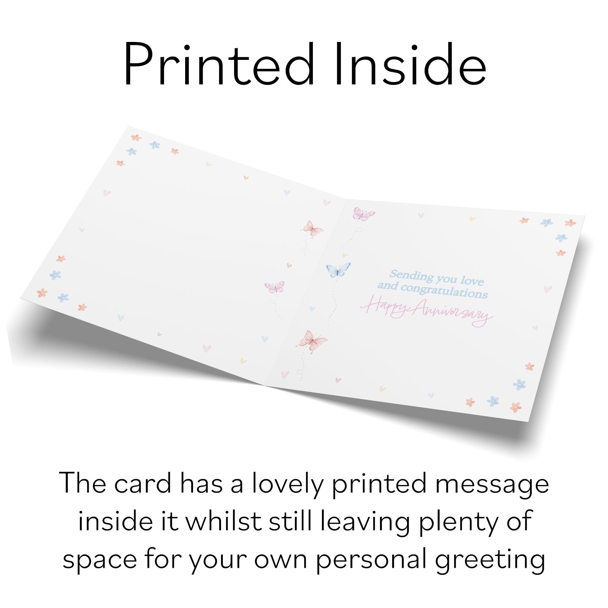 35th Parents Anniversary Card Romantic Meadows