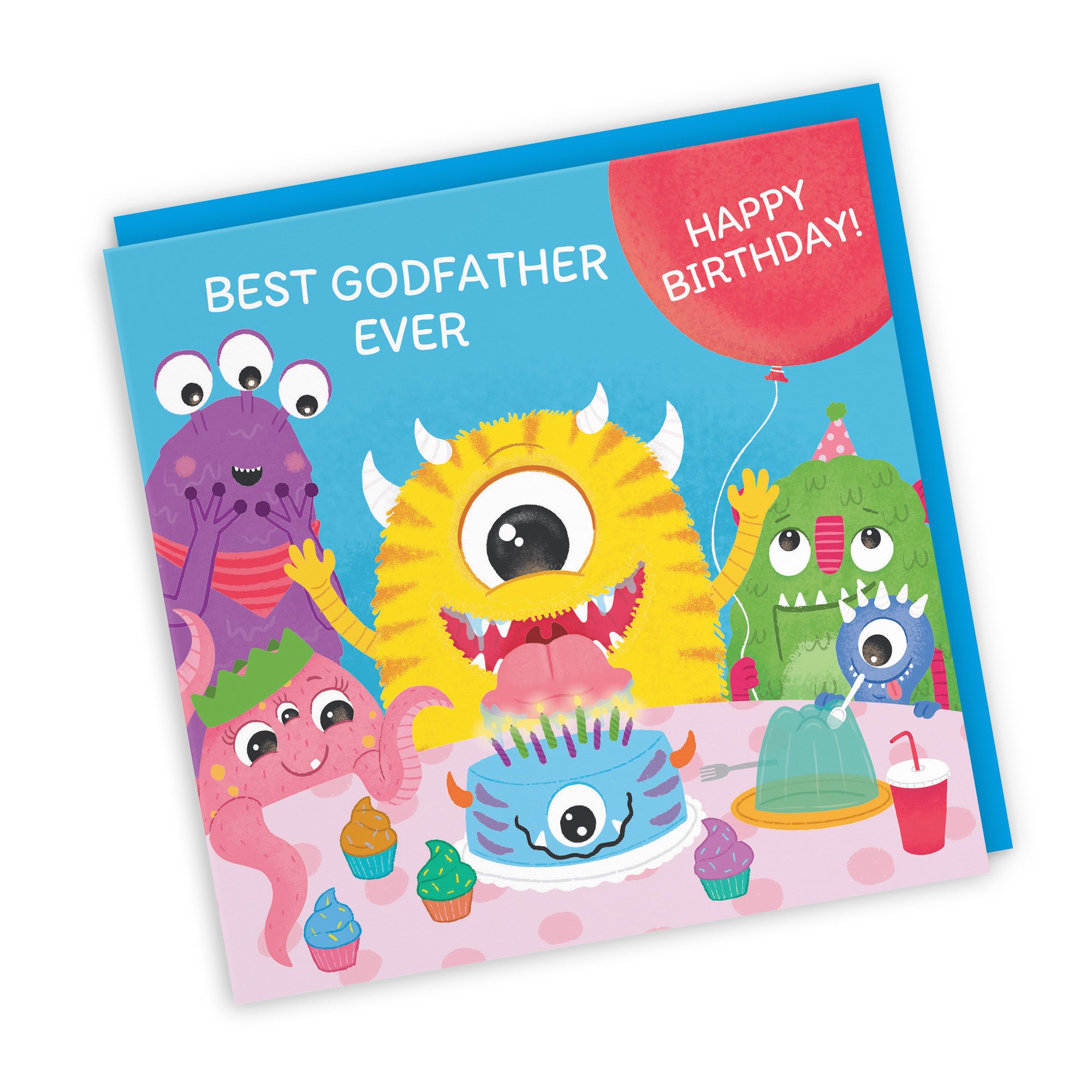 Godfather Monsters Party Birthday Card Imagination - Default Title (LG02097)