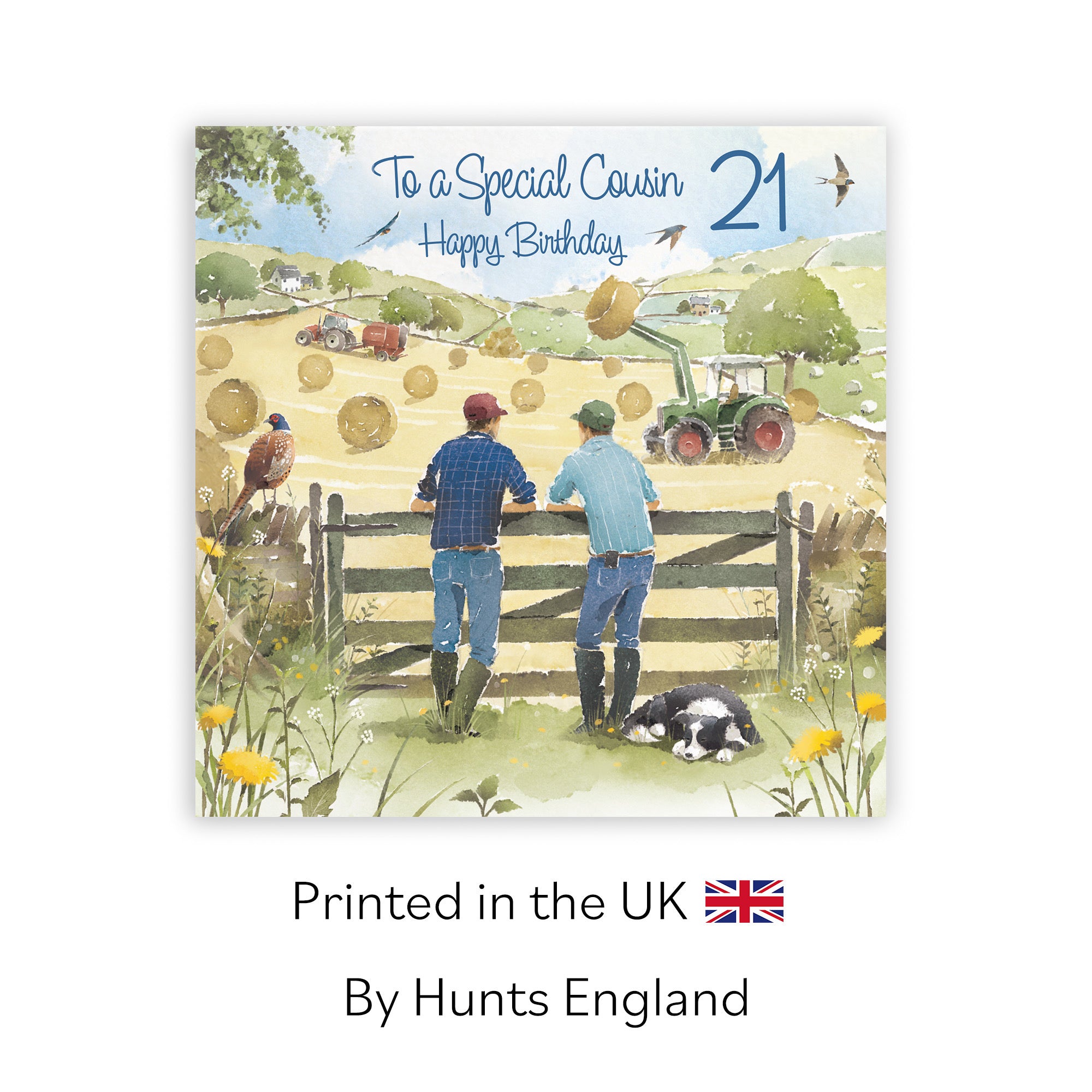 21st Cousin Farmers Birthday Card Haymaking Milo's Gallery - Default Title (RT03858)