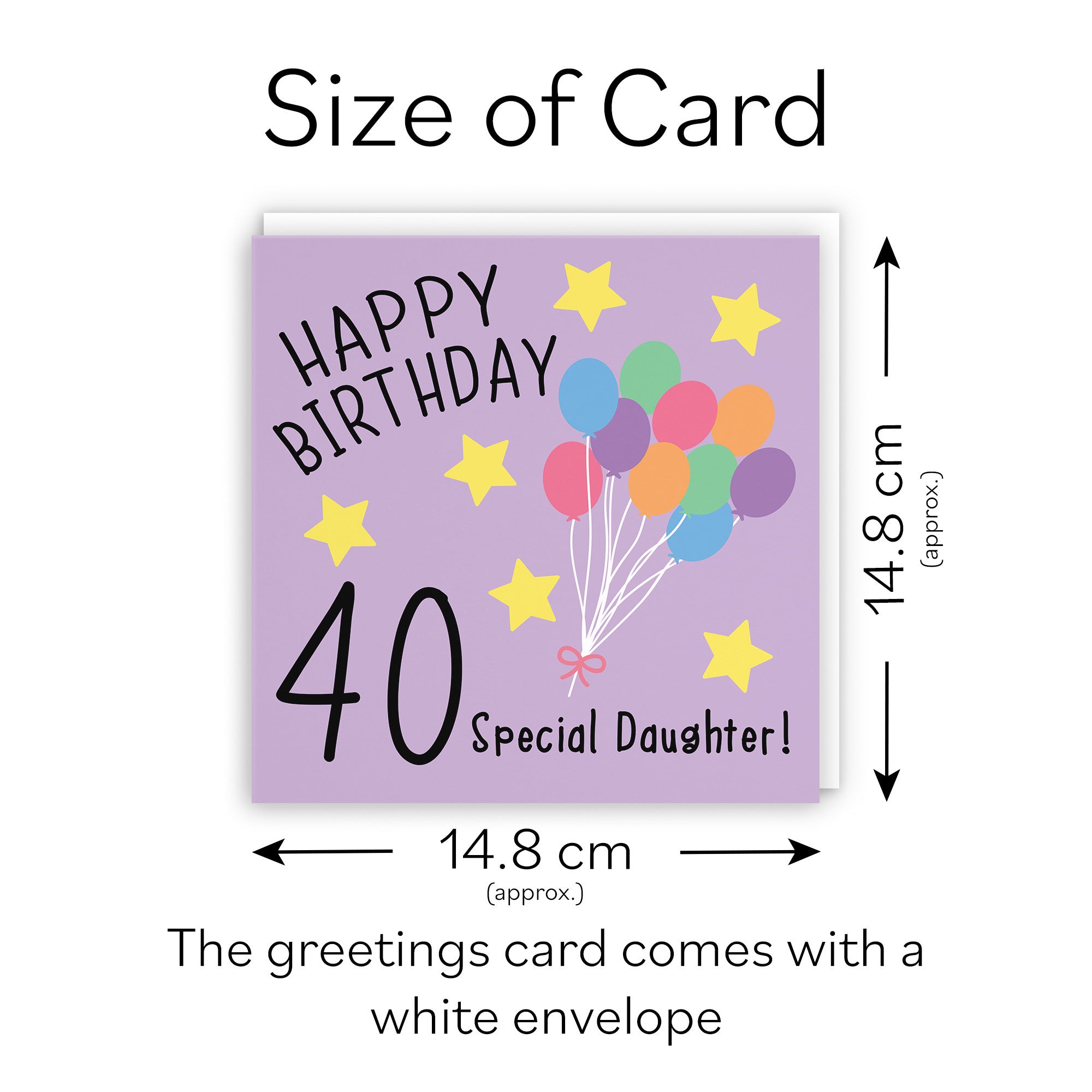 40th Daughter Birthday Card Original - Default Title (TH02020)