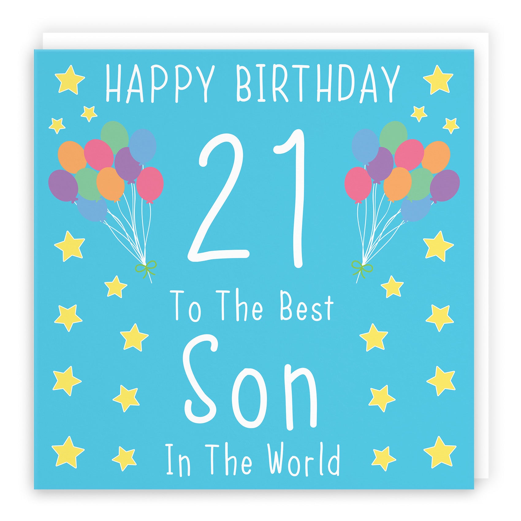 21st Son Birthday Card Iconic - Default Title (TH02034)