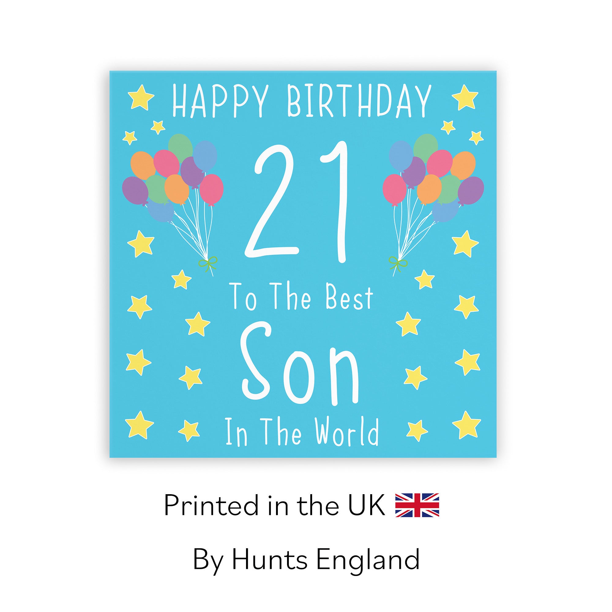 21st Son Birthday Card Iconic - Default Title (TH02034)