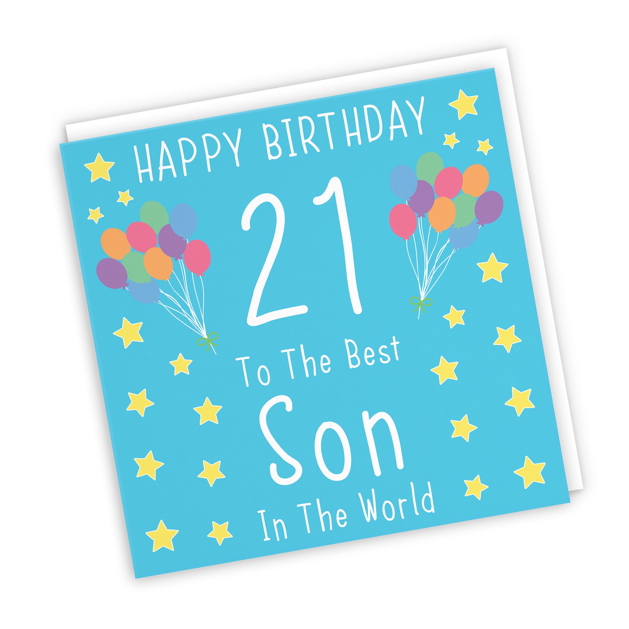 21st Son Birthday Card Iconic - Default Title (TH02034)