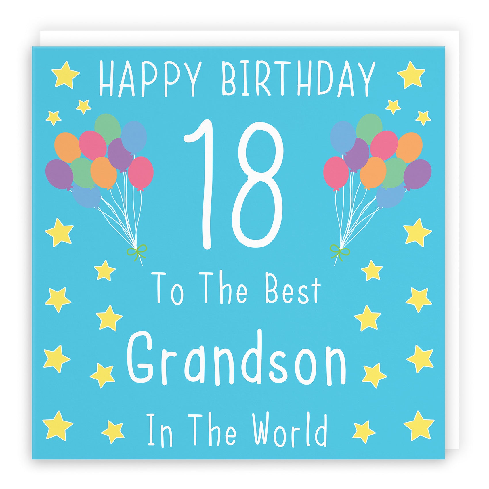 18th Grandson Birthday Card Iconic - Default Title (TH02035)