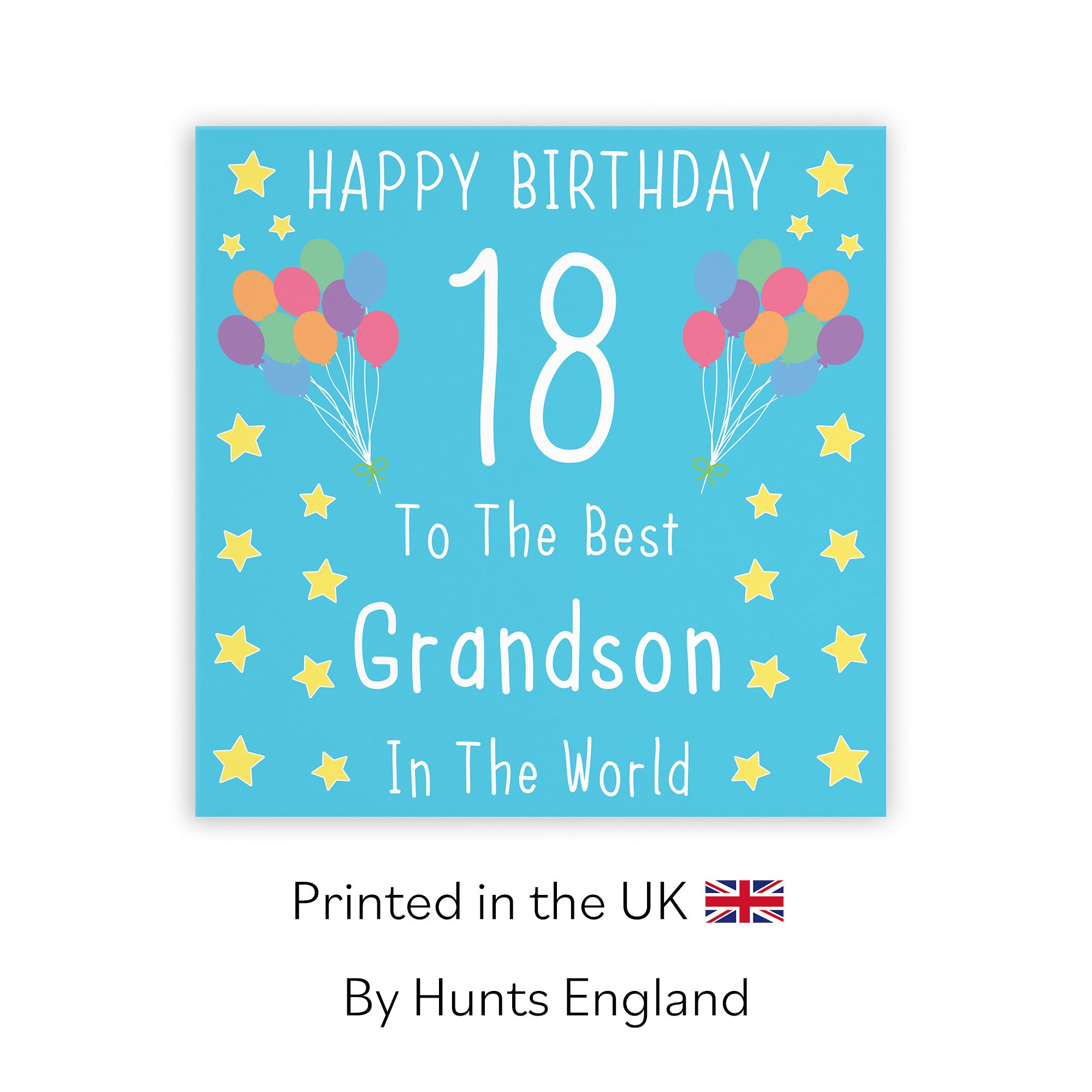 18th Grandson Birthday Card Iconic - Default Title (TH02035)