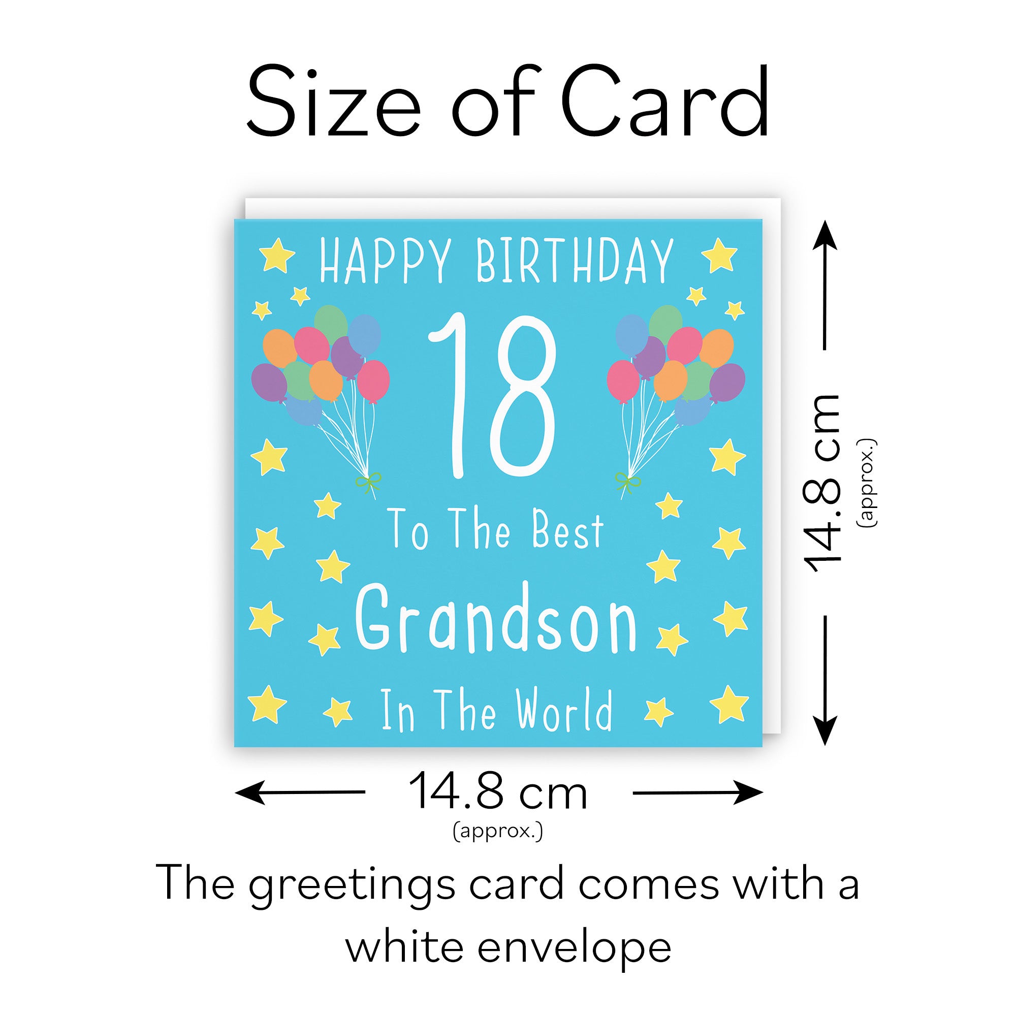 18th Grandson Birthday Card Iconic - Default Title (TH02035)