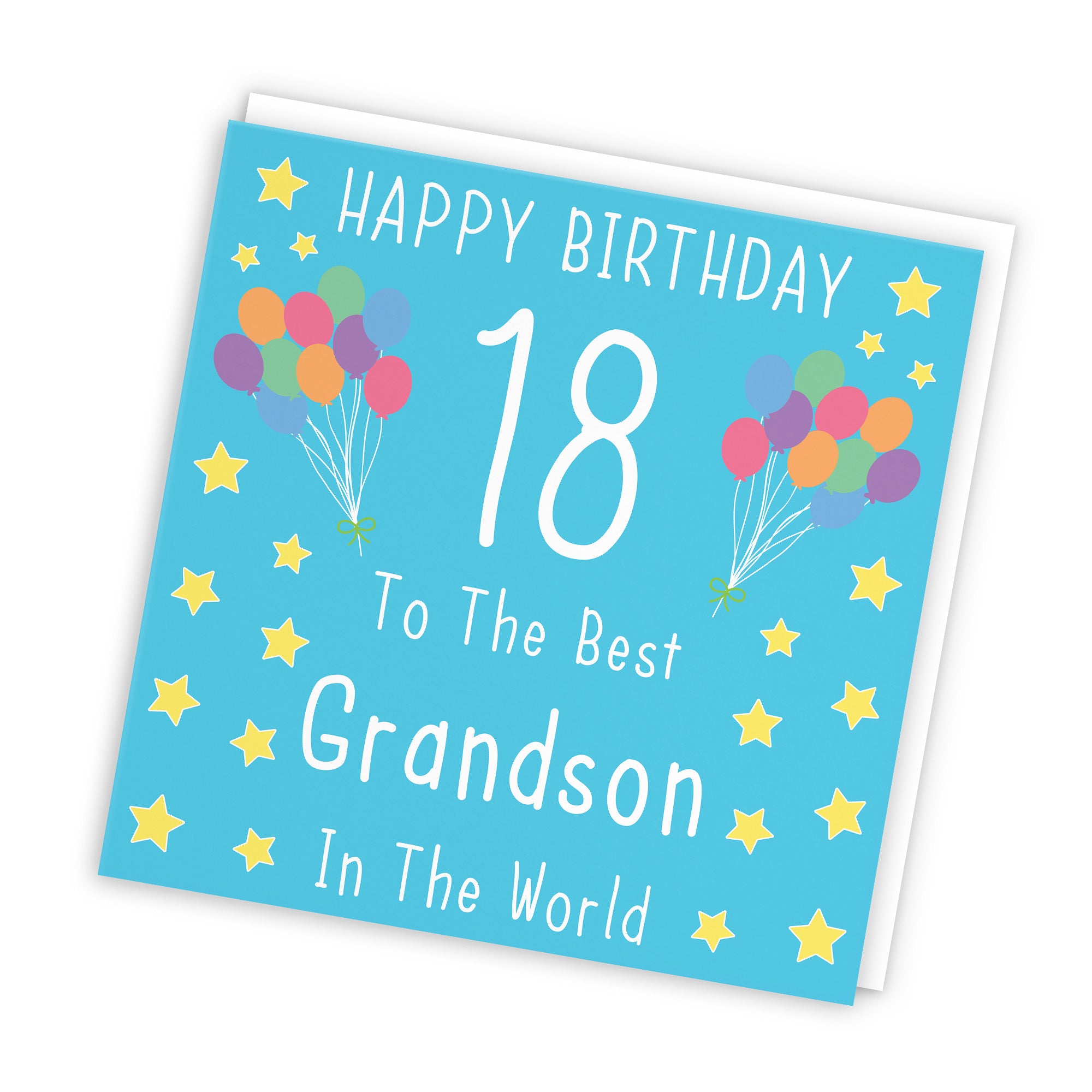 18th Grandson Birthday Card Iconic - Default Title (TH02035)