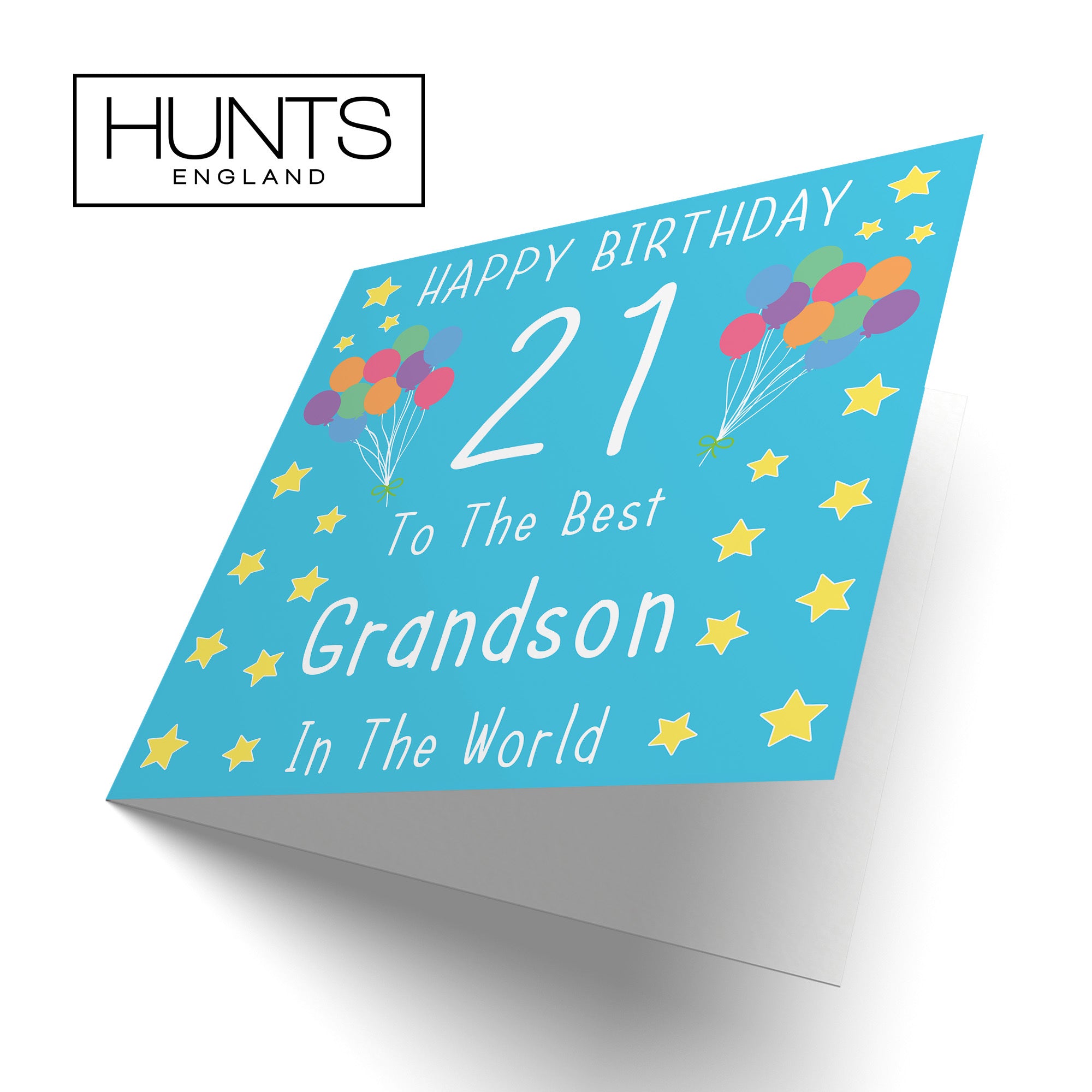 21st Grandson Birthday Card Iconic - Default Title (TH02036)