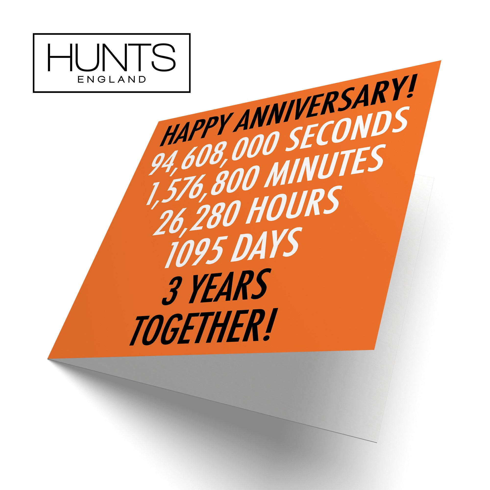 3rd Anniversary Card Urban Colour - Default Title (TH02107)